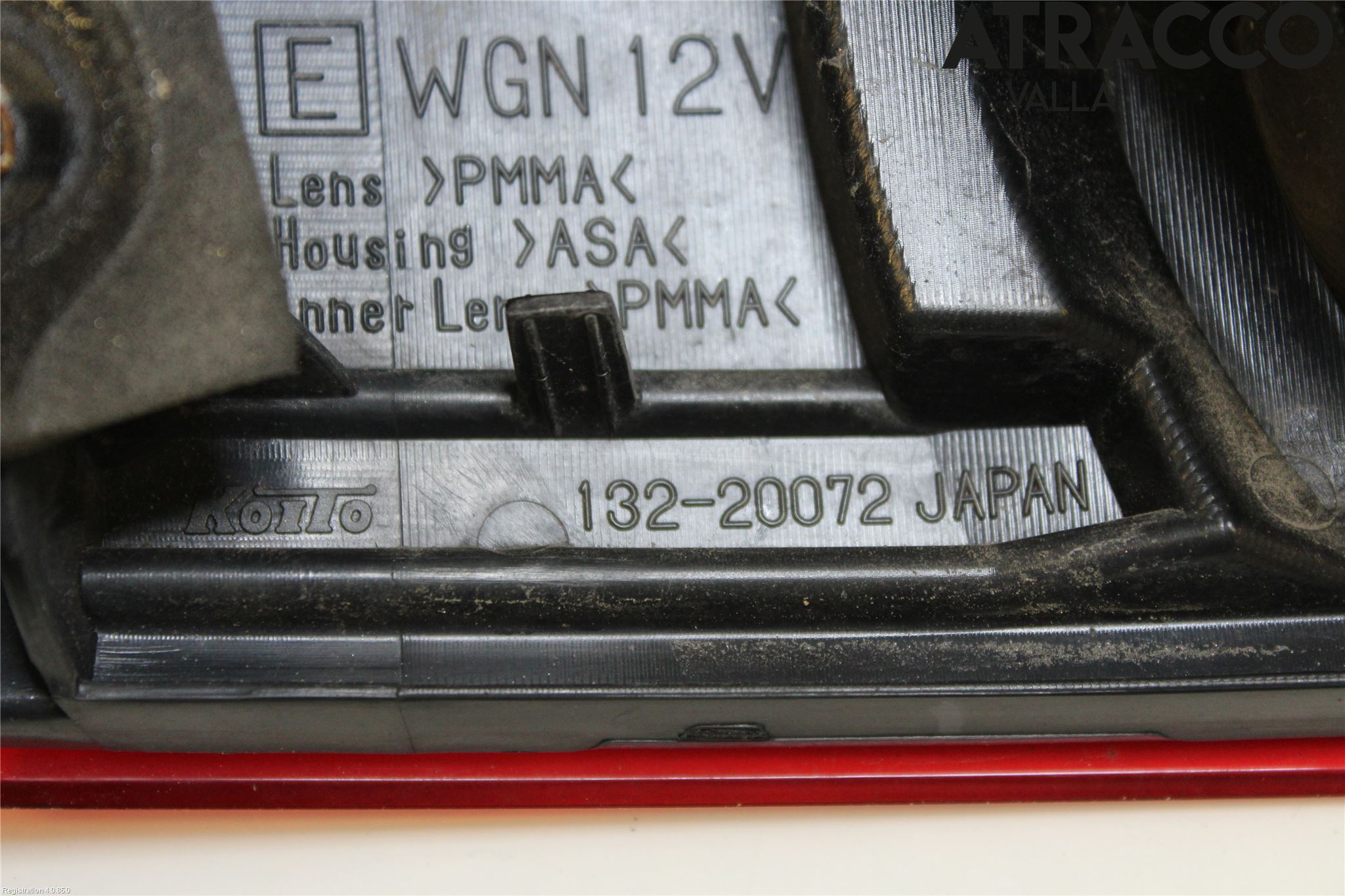 Subaru OUTBACK 10-15 Bakljus Lucka Hö