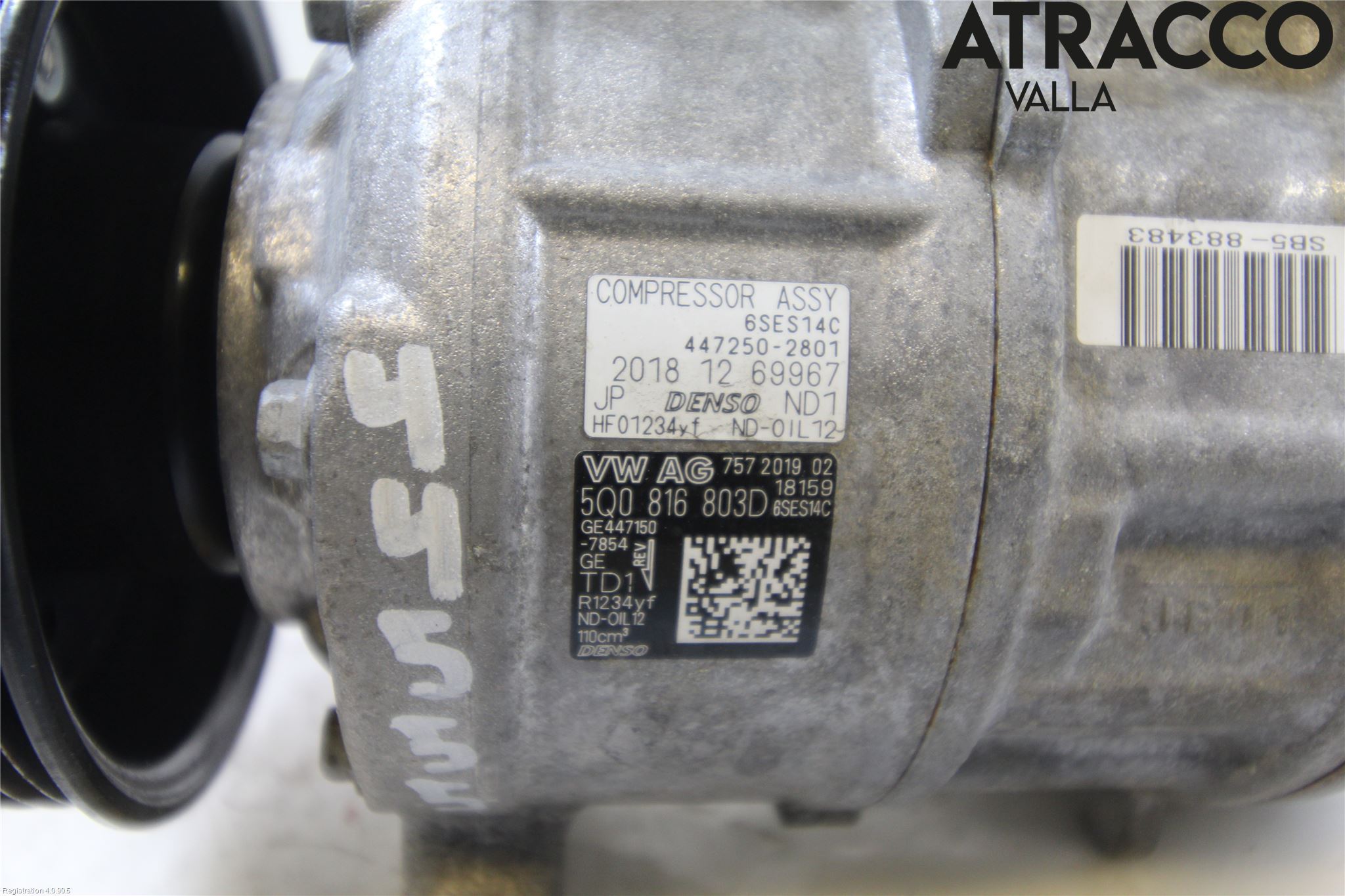 Volkswagen VW TIGUAN 16-24 Ac Kompressor