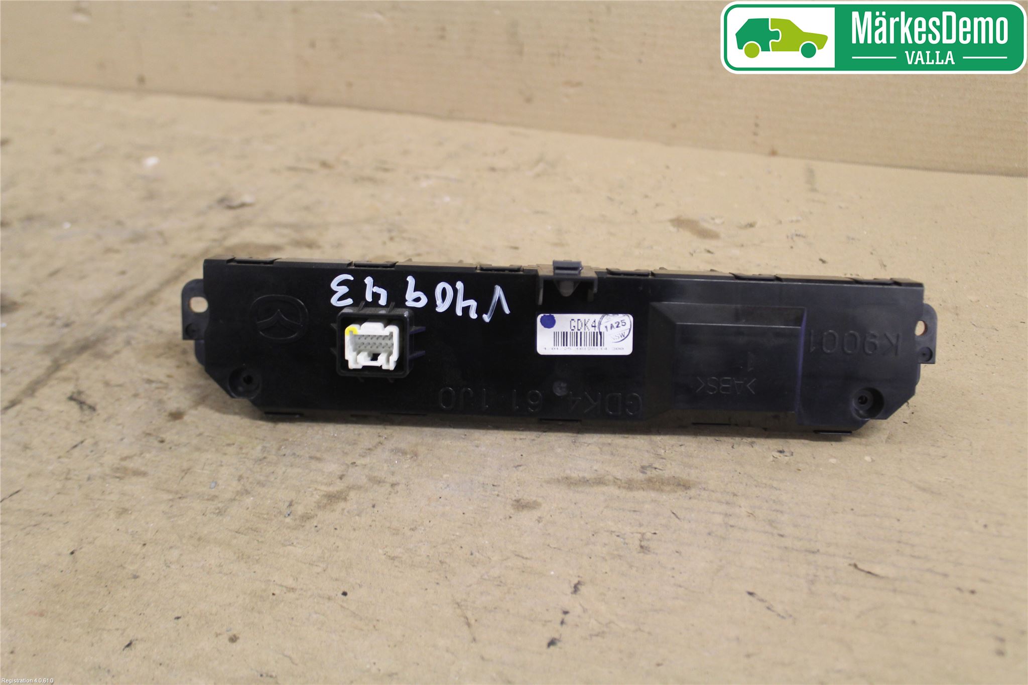 Mazda 6 08-13 Kontrolldisplay