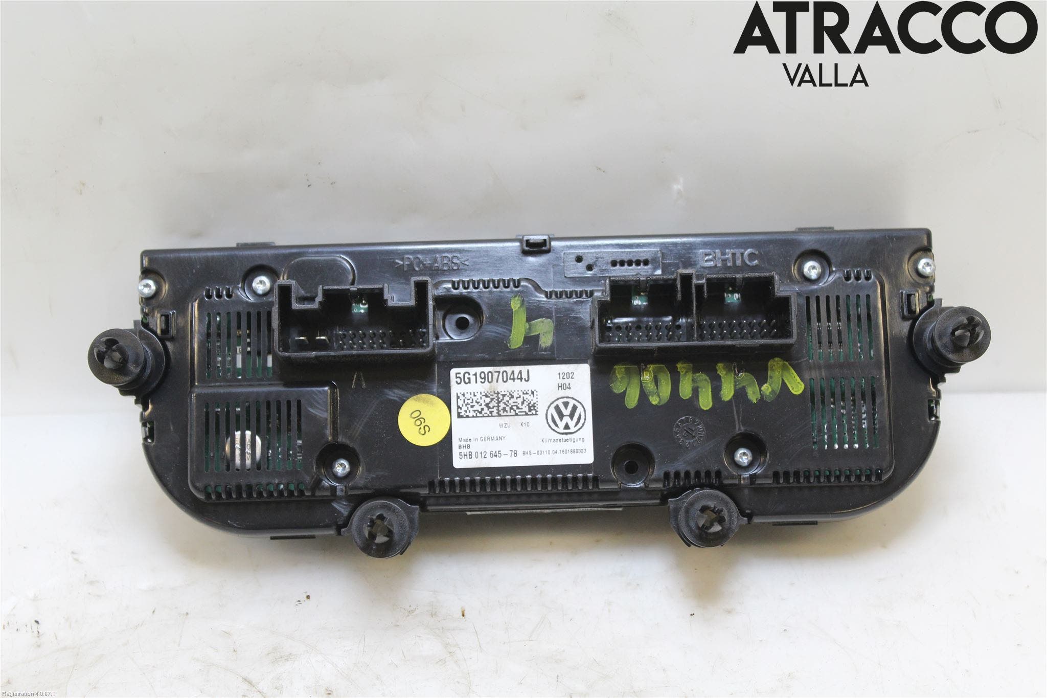 Volkswagen VW PASSAT 15-19 Ac Styrenhet Ac Manöveren