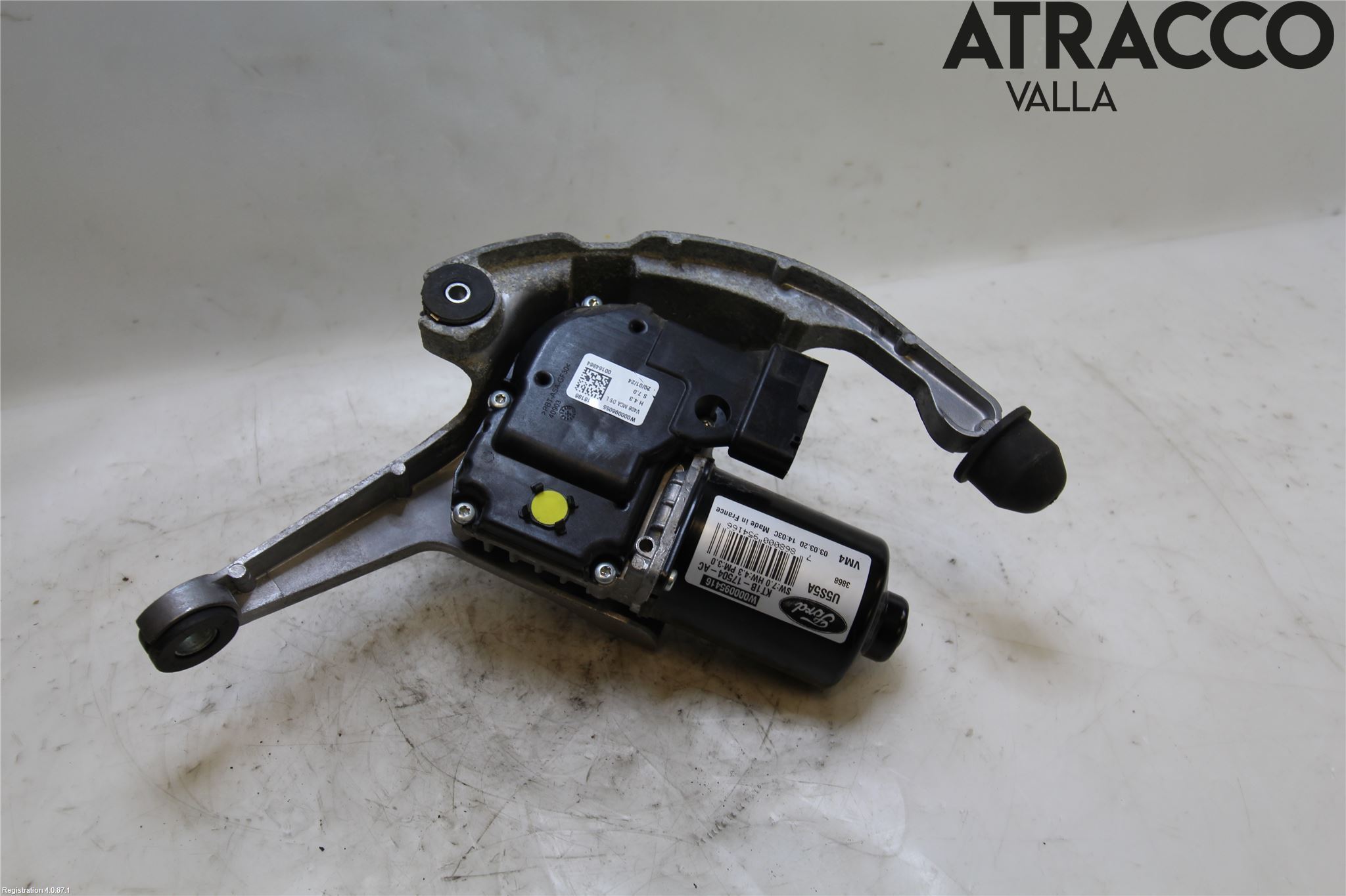 Ford TRANSIT/TOURNEO CONNECT 13-22 Torkarmotor Vindruta