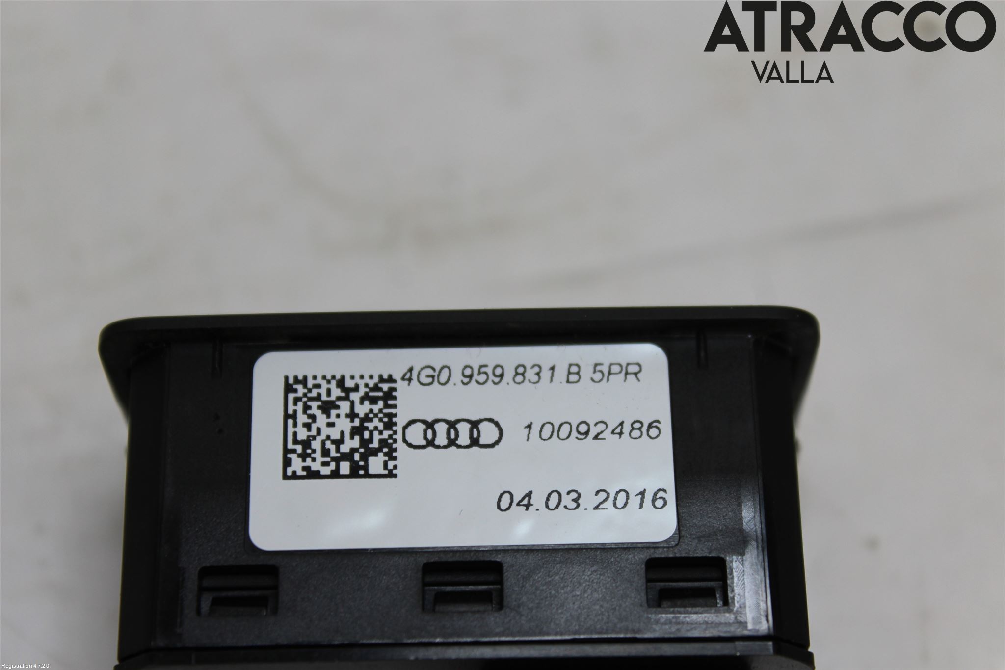 Audi A6 ALLROAD 12-18 Strömställare Baklucka