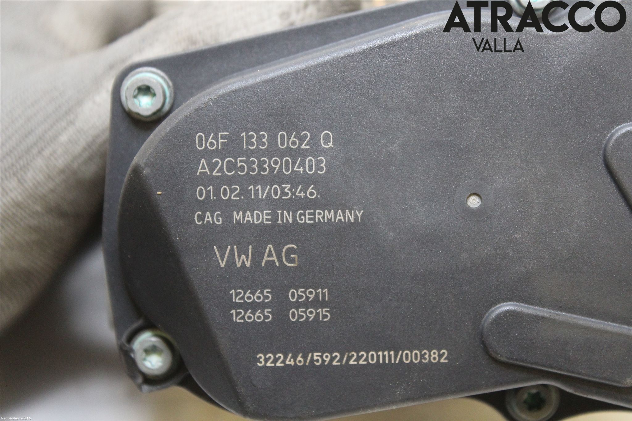 Audi A5 07-16 Injspjällhus