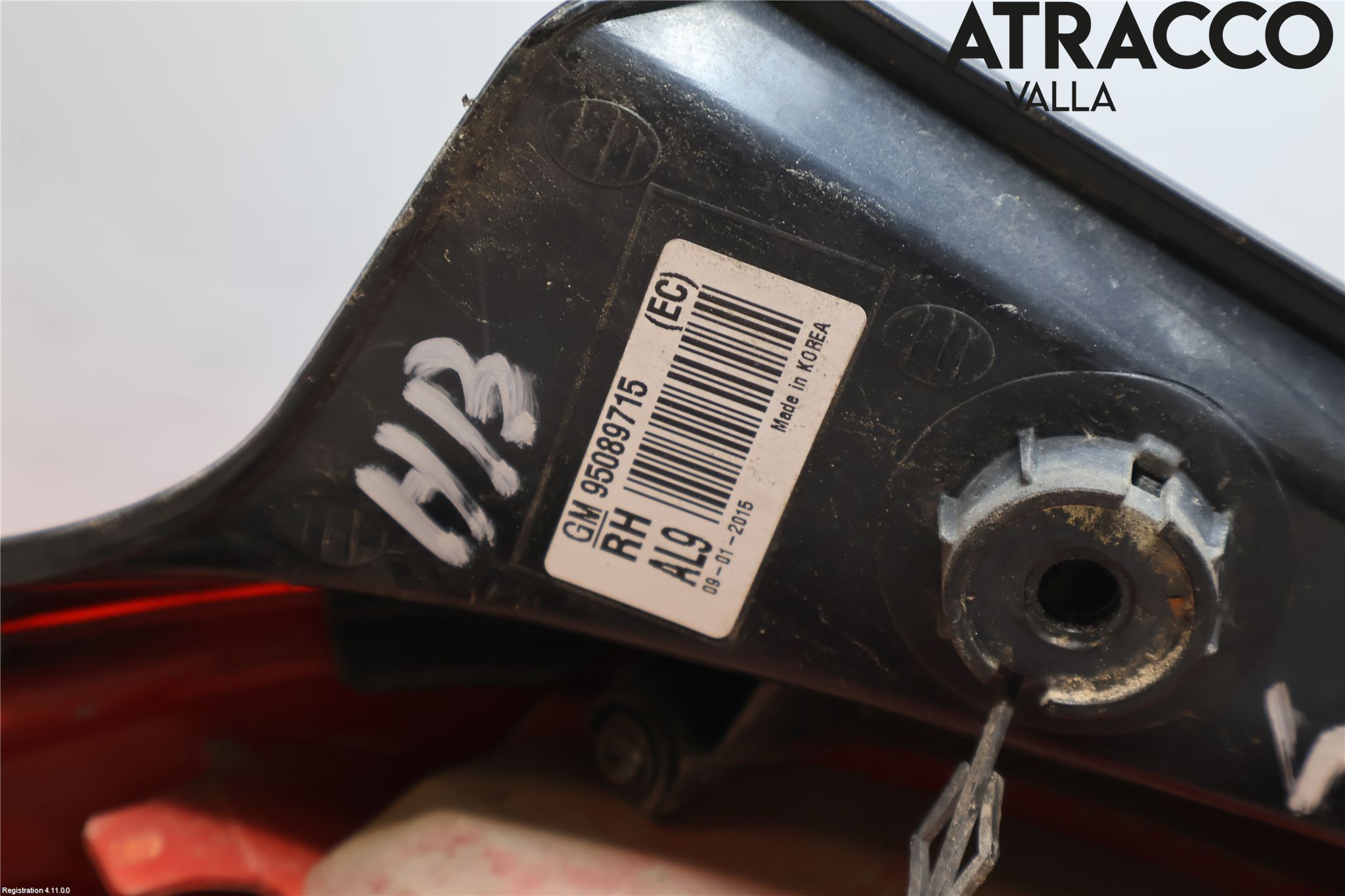 Opel MOKKA 13-20 Bakljus Höger