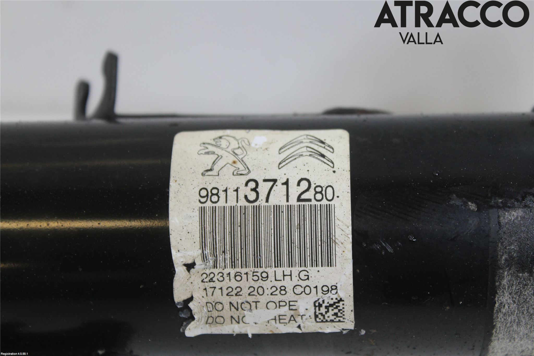 Citroen COTROEN C3 17-24 Fjäderben Fram Vänster