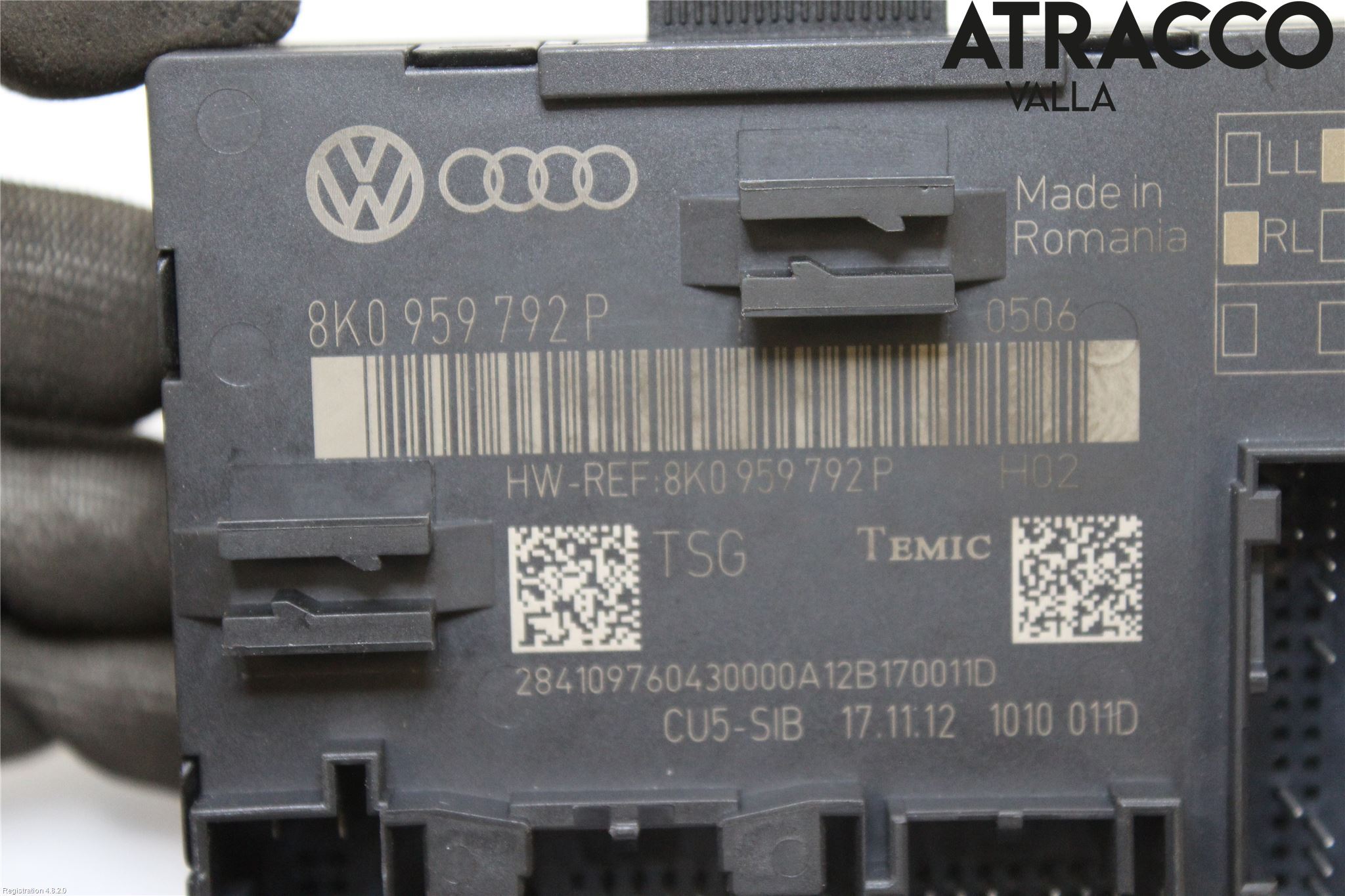 Audi A4 12-15 Styrenhet Dörr
