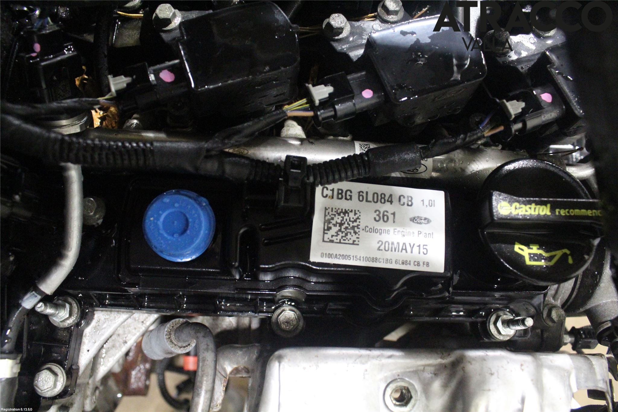 Ford FIESTA 13-17 Motor Bensin
