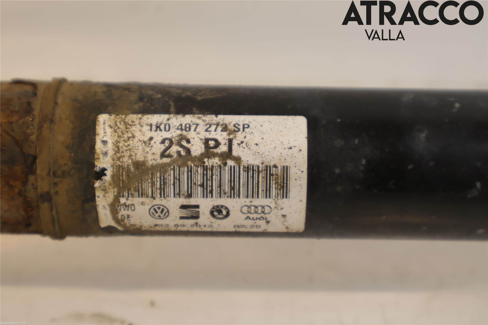 Volkswagen VW GOLF / E-GOLF VII 13-20 Drivaxel Fram Höger