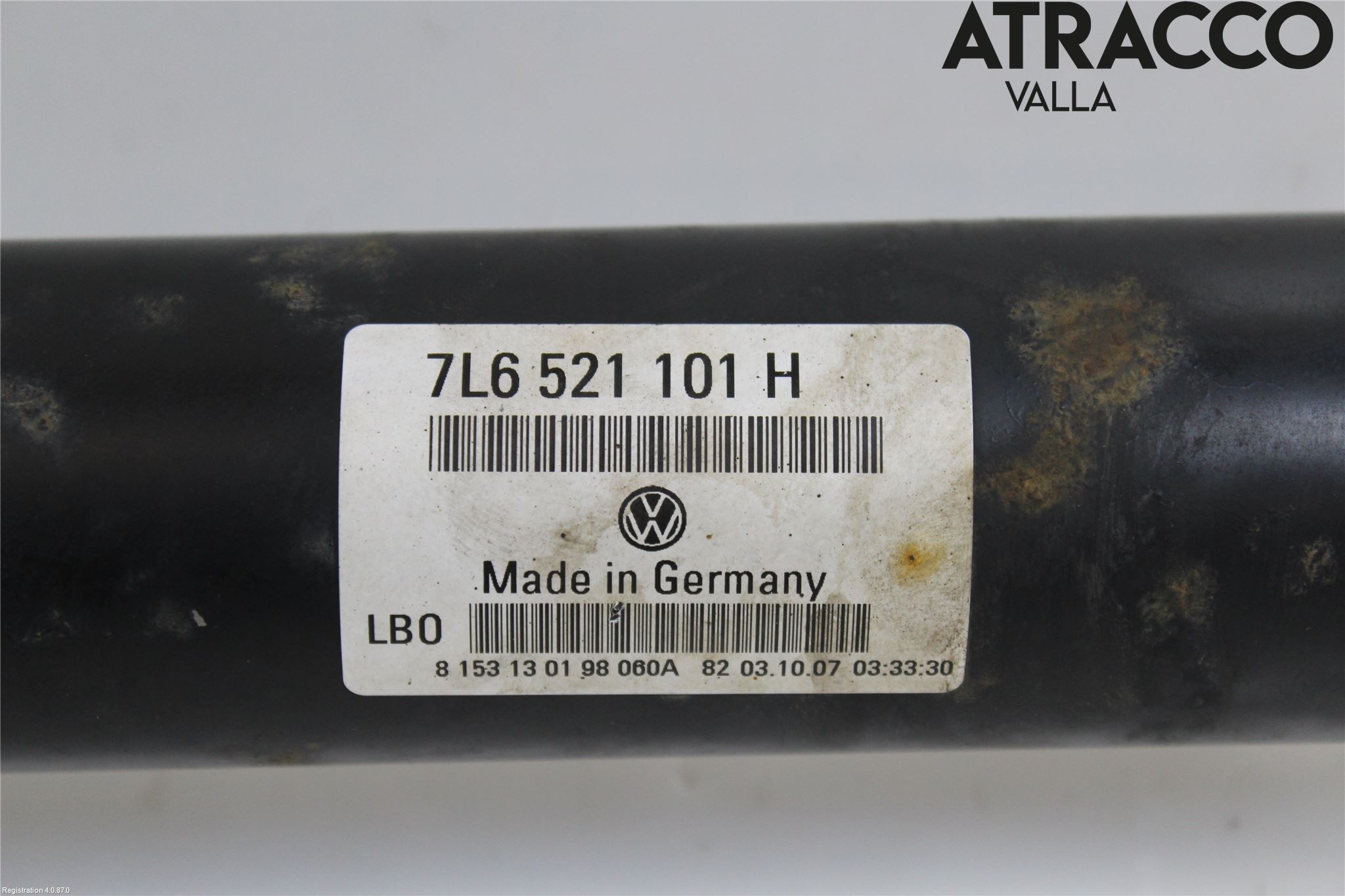 Audi Q7/SQ7 Mellanaxel Främre 4Wd