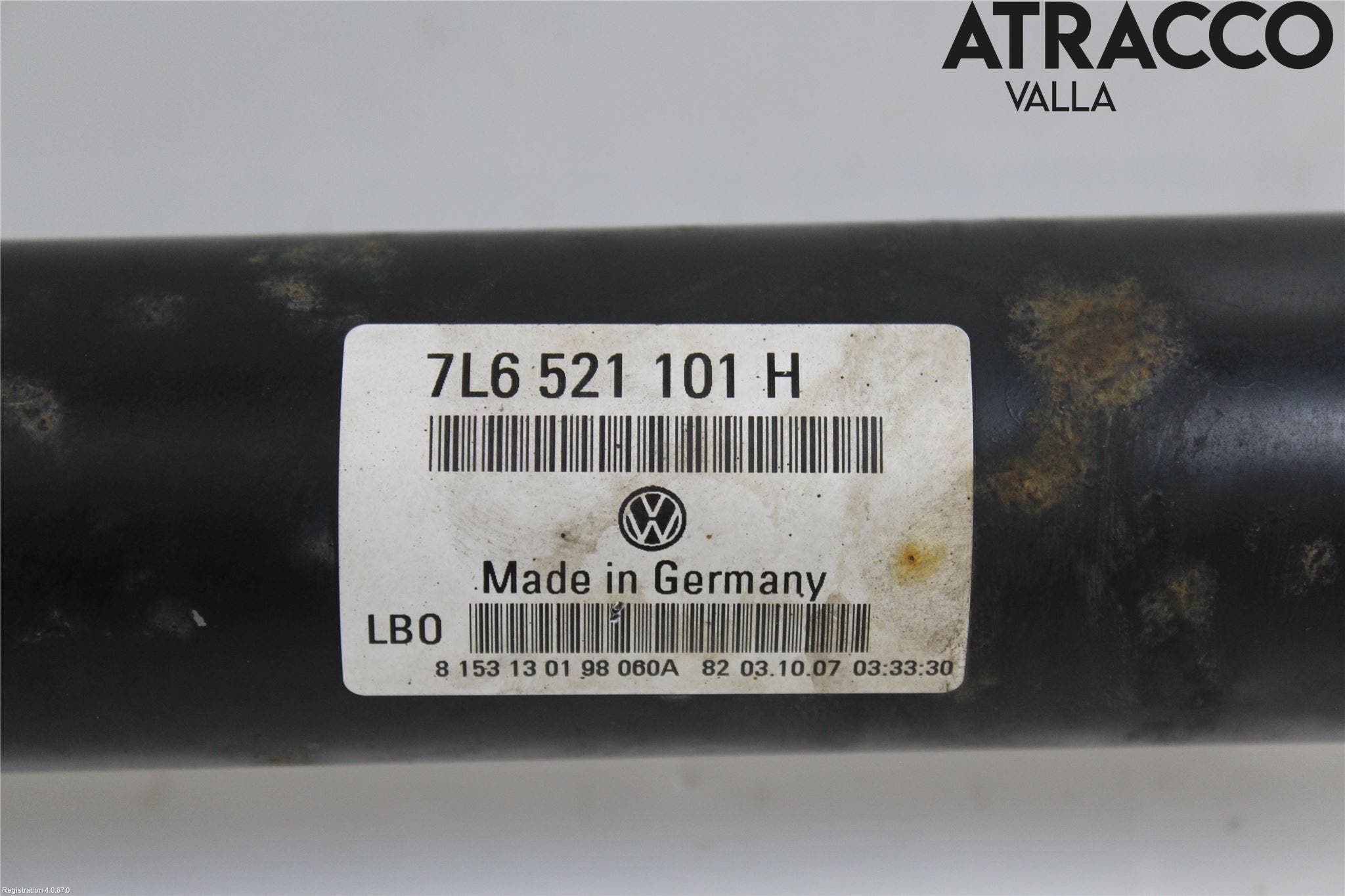 Audi Q7/SQ7 Mellanaxel Främre 4Wd