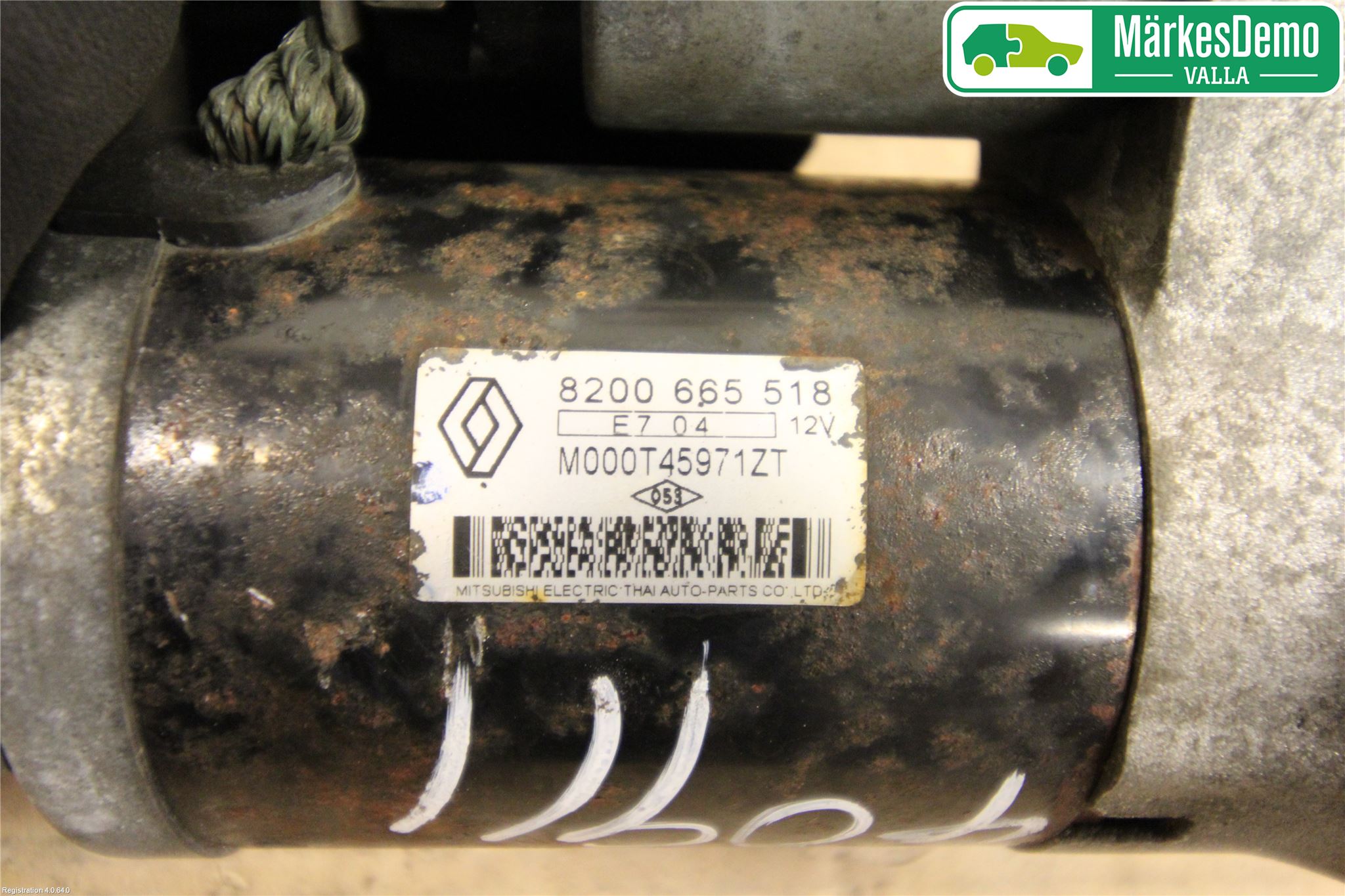 Renault SCÉNIC/GRAND 07-09 Startmotor