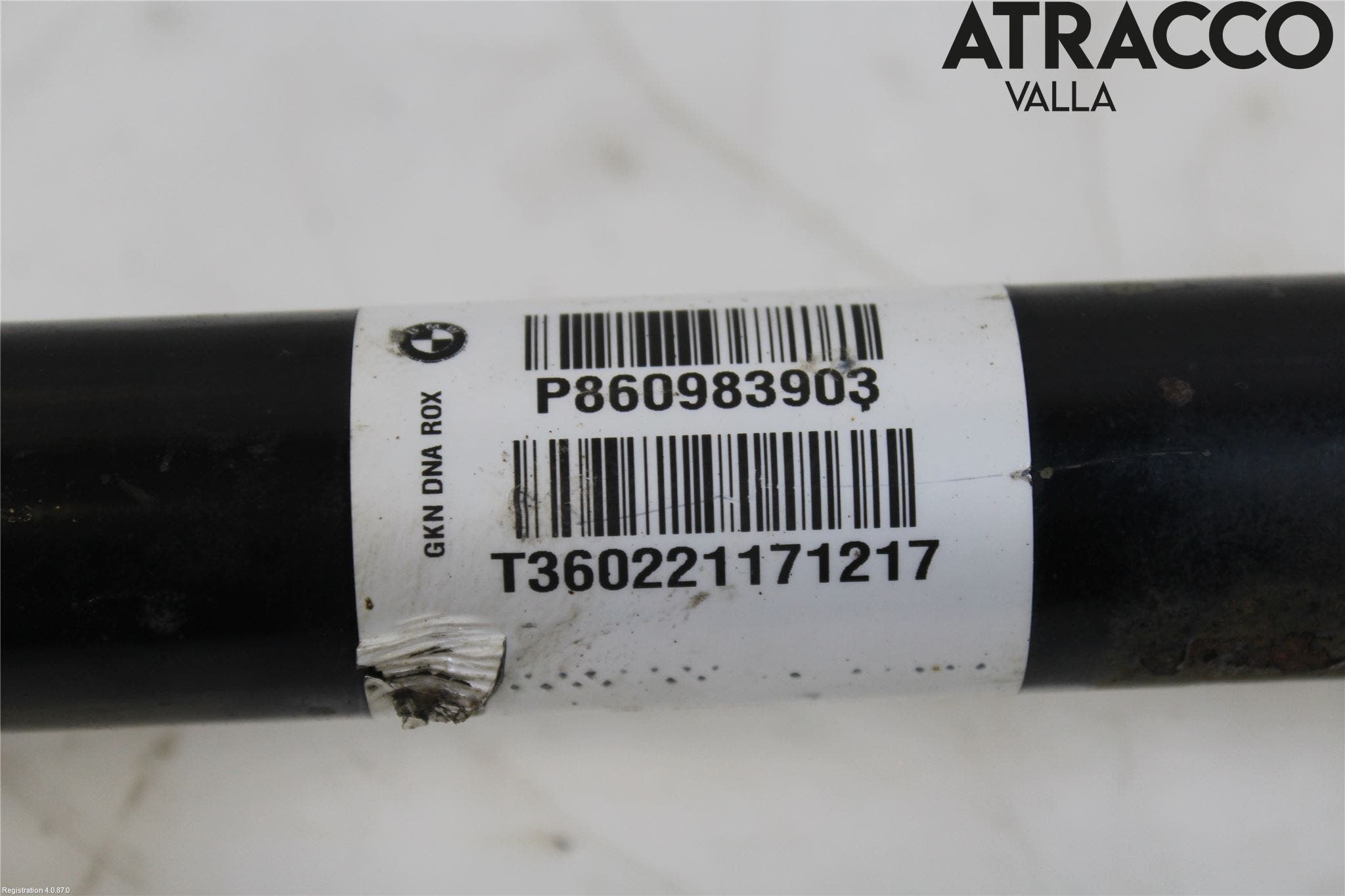 BMW X5 F15 13-18 Drivaxel Bak Höger