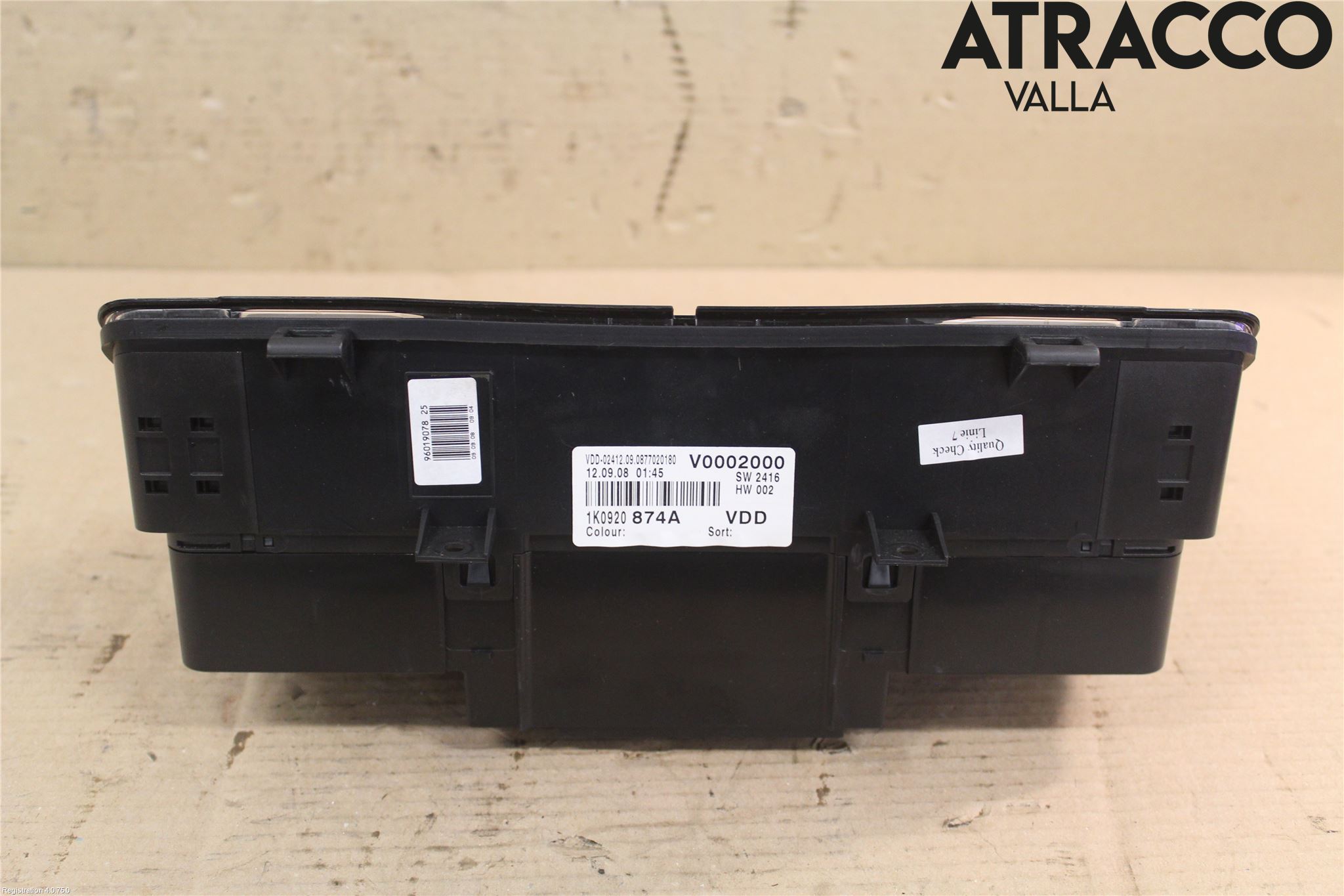 Volkswagen VW GOLF V 04-09 Instrument Komb