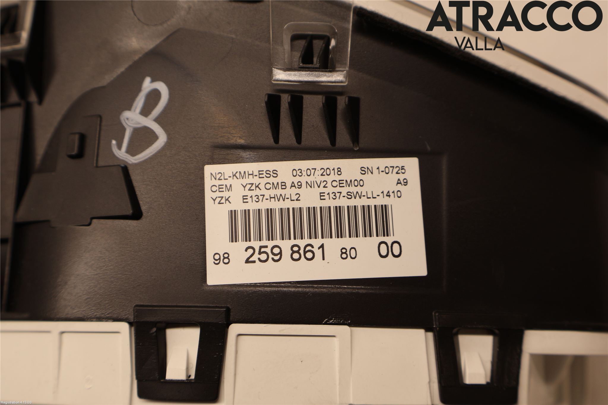 Peugeot 2008 13-20 Instrument Komb