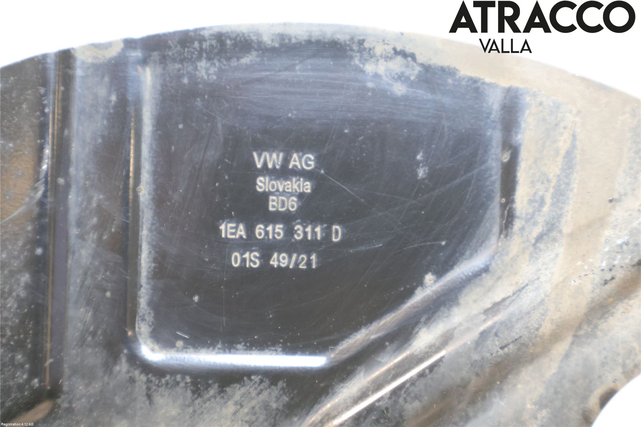 Volkswagen VW ID.4 21- Bromssköld Fram