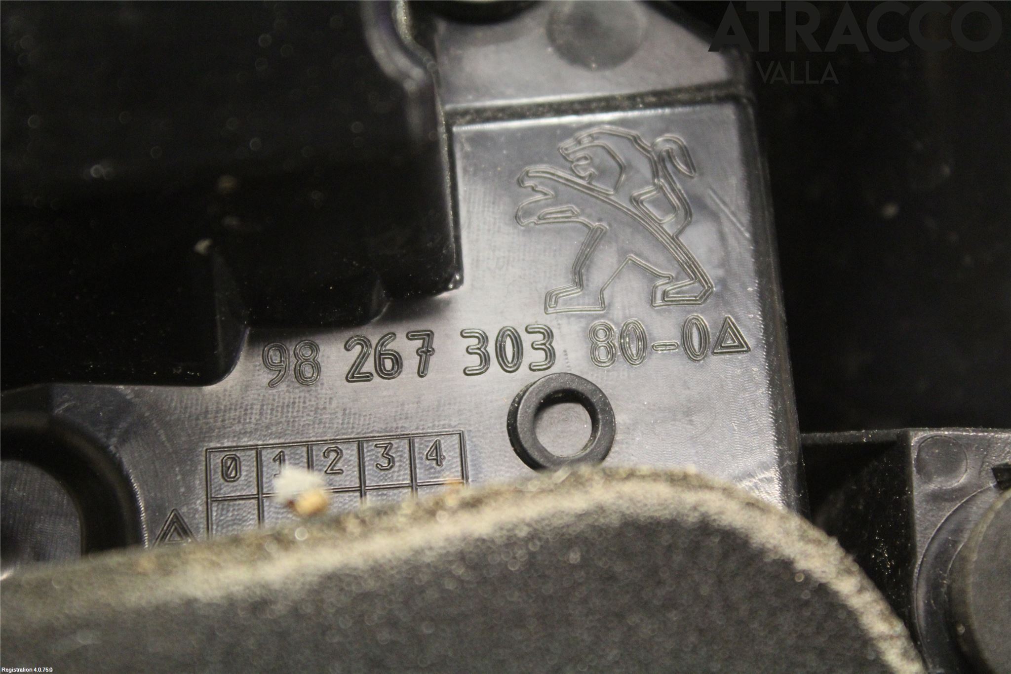 Peugeot 2008 13-20 Bakljus Höger