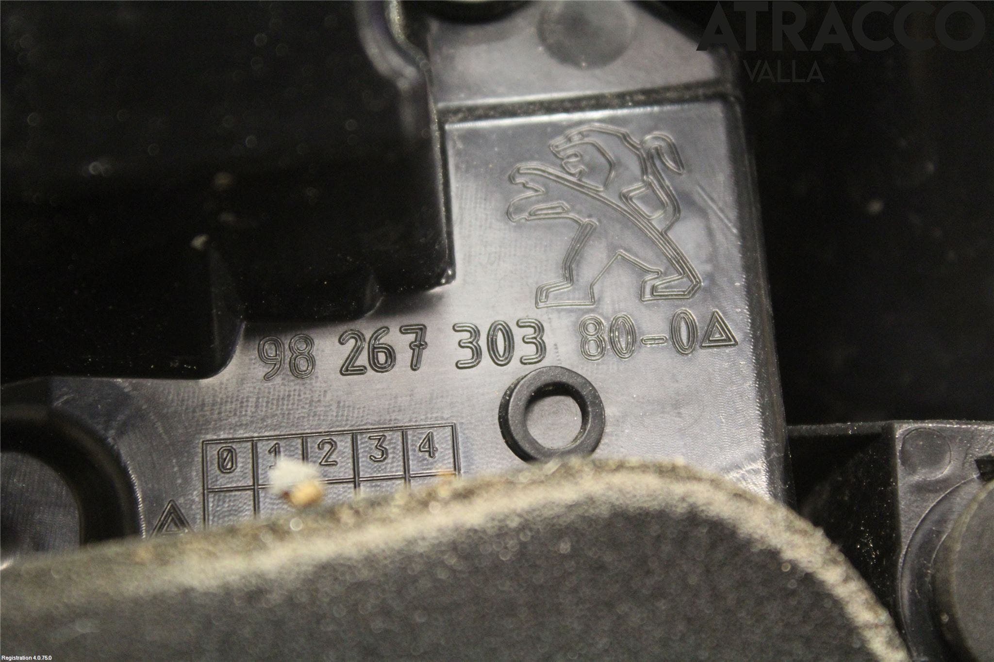 Peugeot 2008 13-20 Bakljus Höger