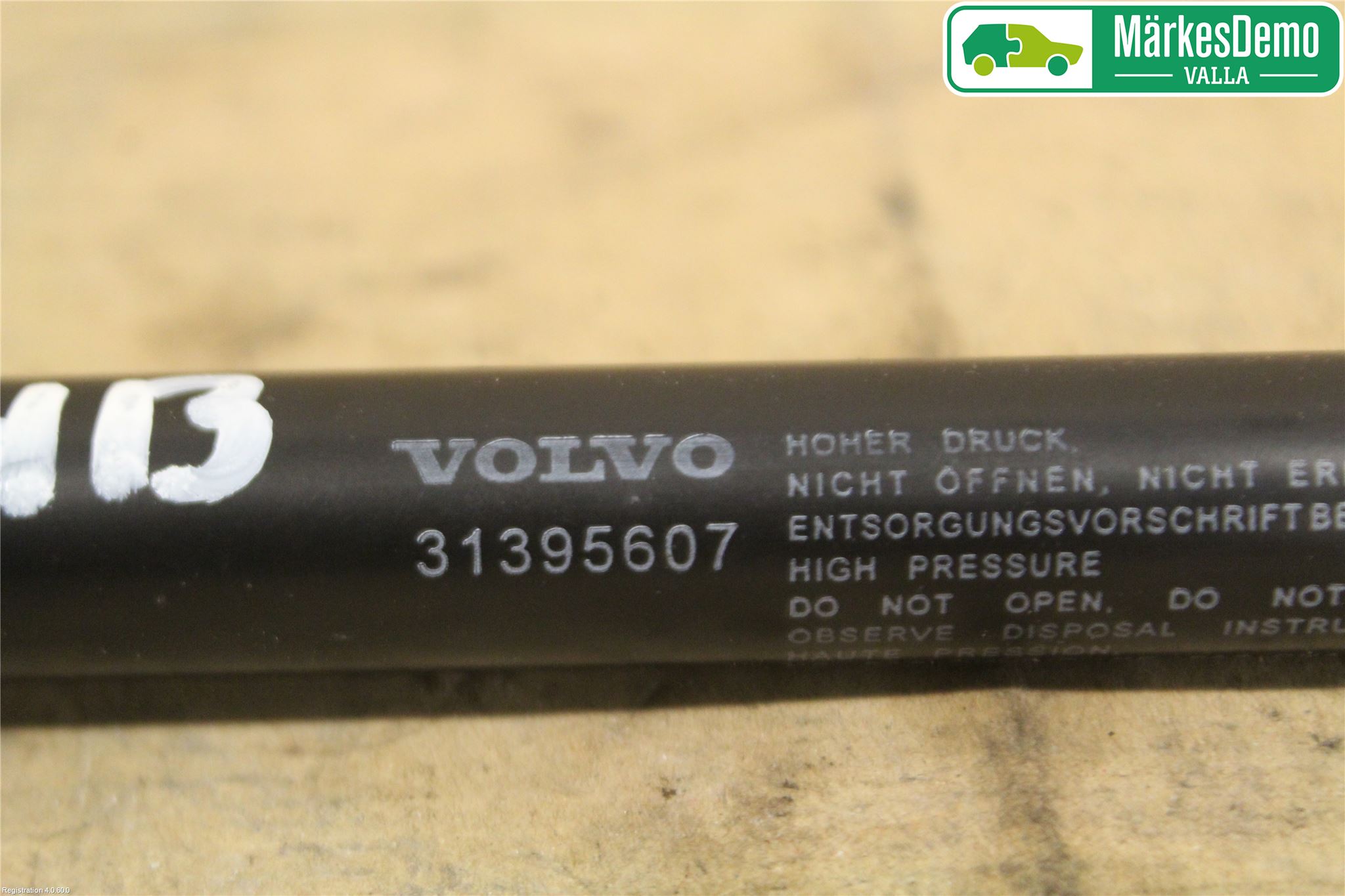 Volvo V40 12-19 Gasfjäder Baklucka