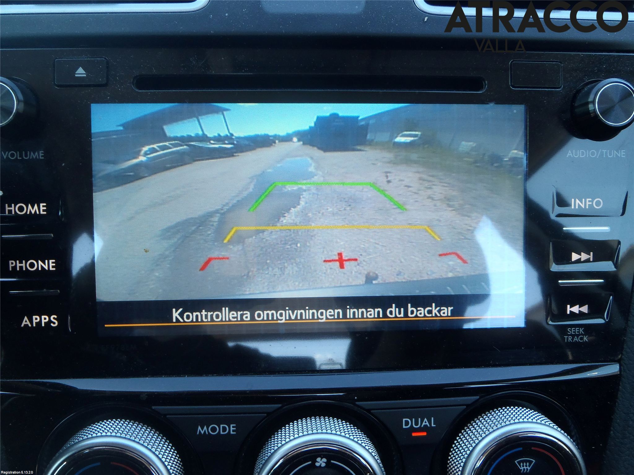 Subaru FORESTER SJ 13-18 Parkeringshjälp Kamera