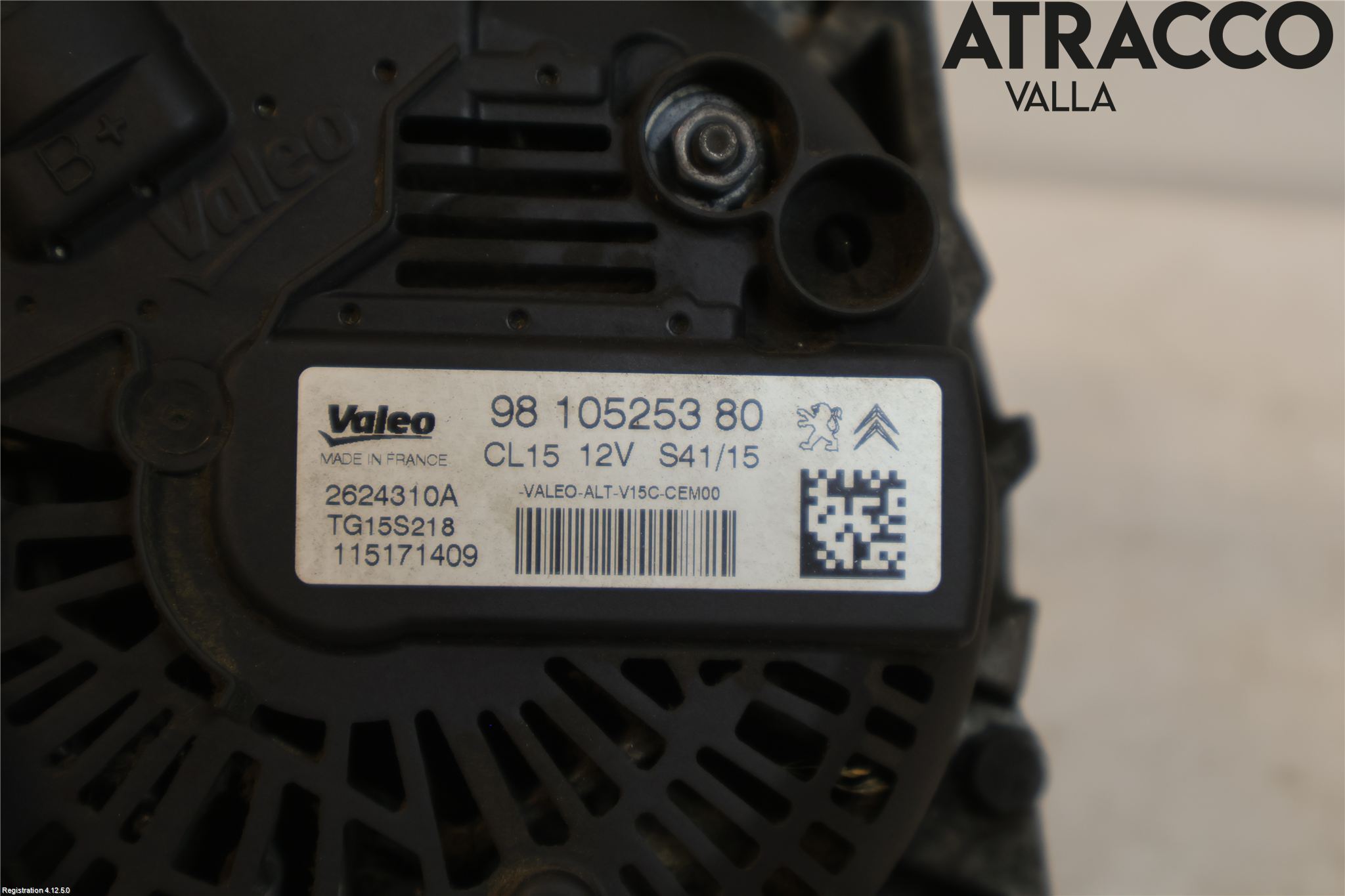 Citroen BERLINGO 08-18 Generator