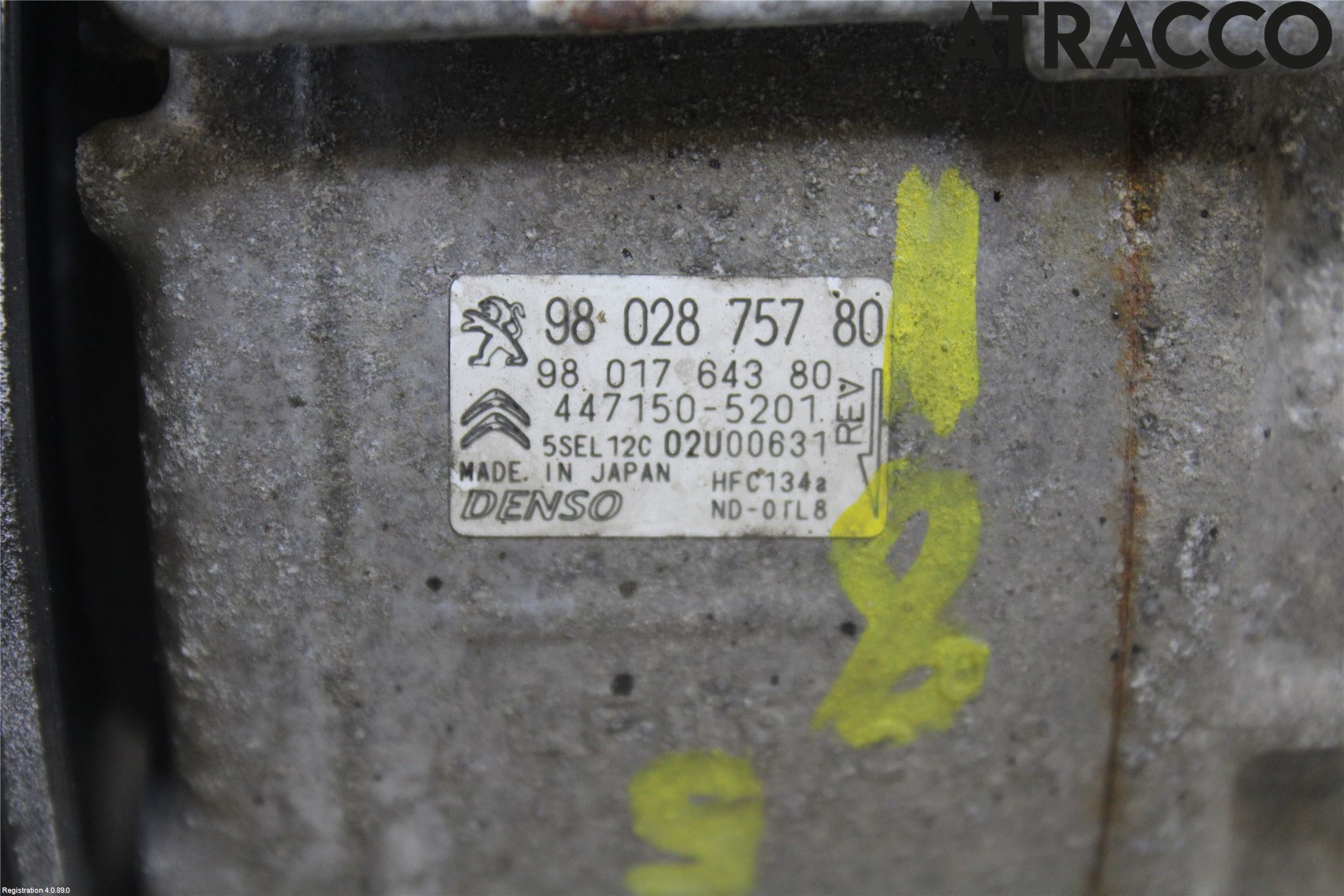 Citroen BERLINGO 08-18 Ac Kompressor