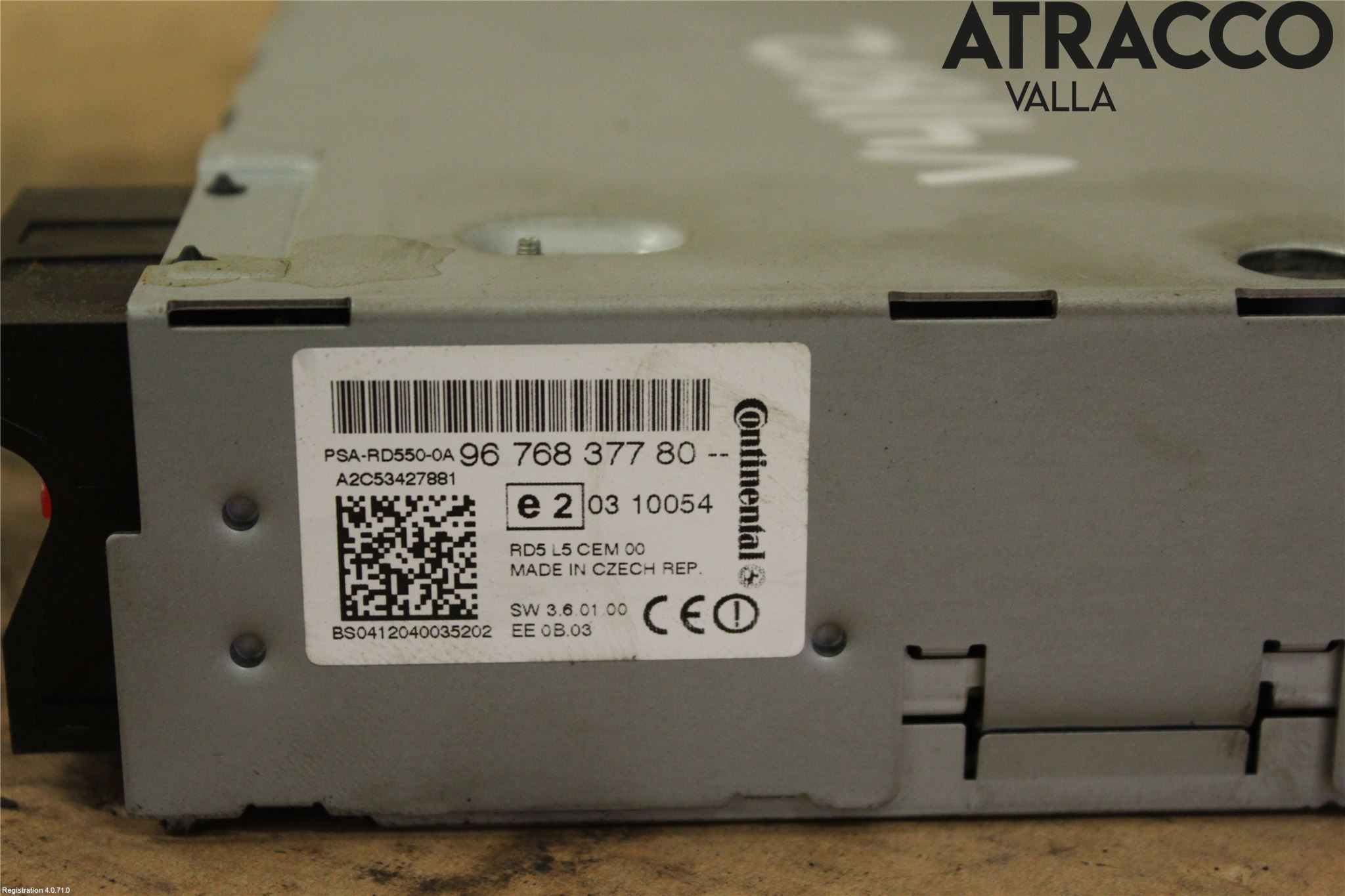 Peugeot 508 11-18 Cd Radio - Multimediapanel