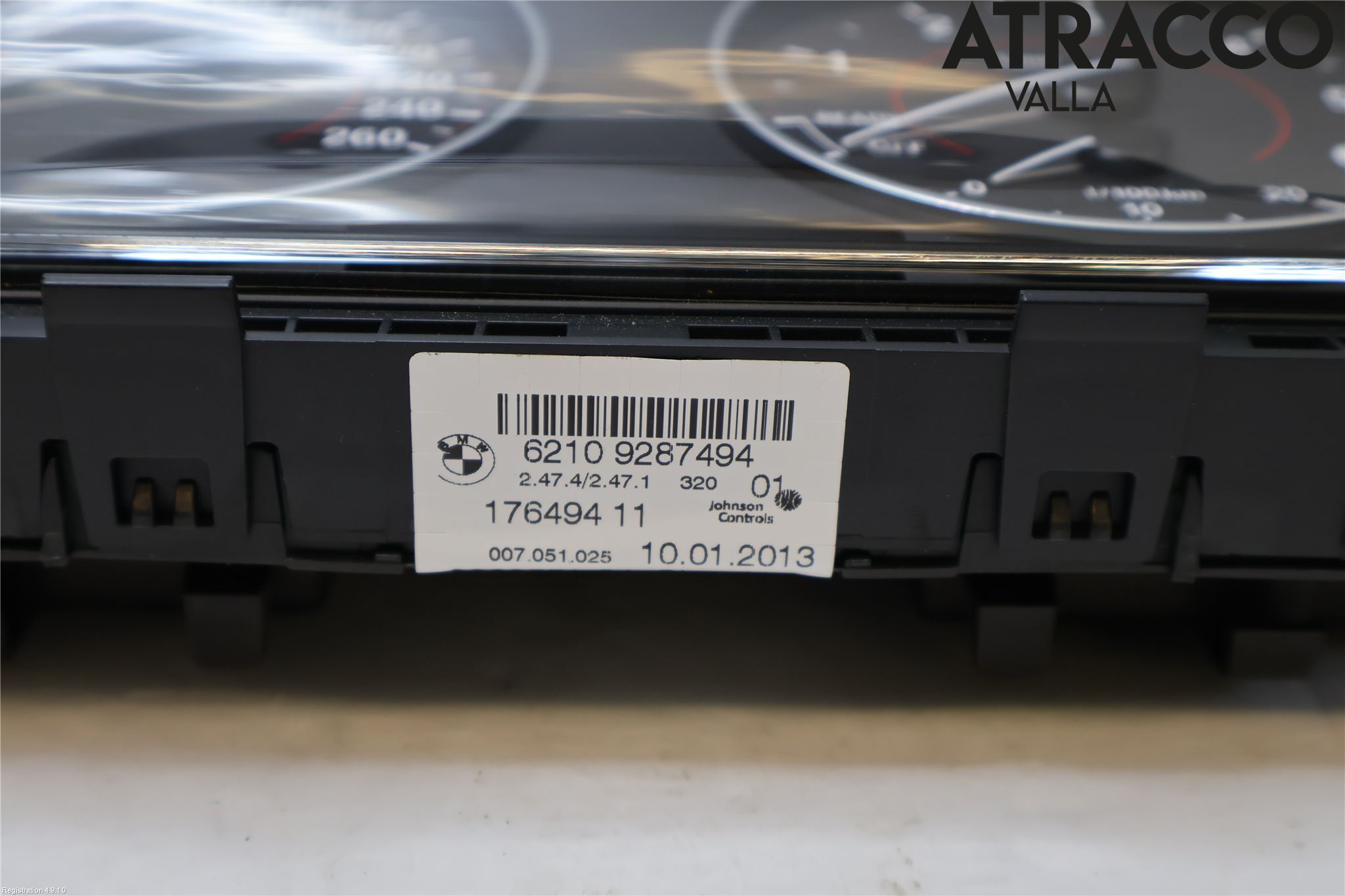 BMW 3 F30/F31/F80 12-19 Instrument Komb