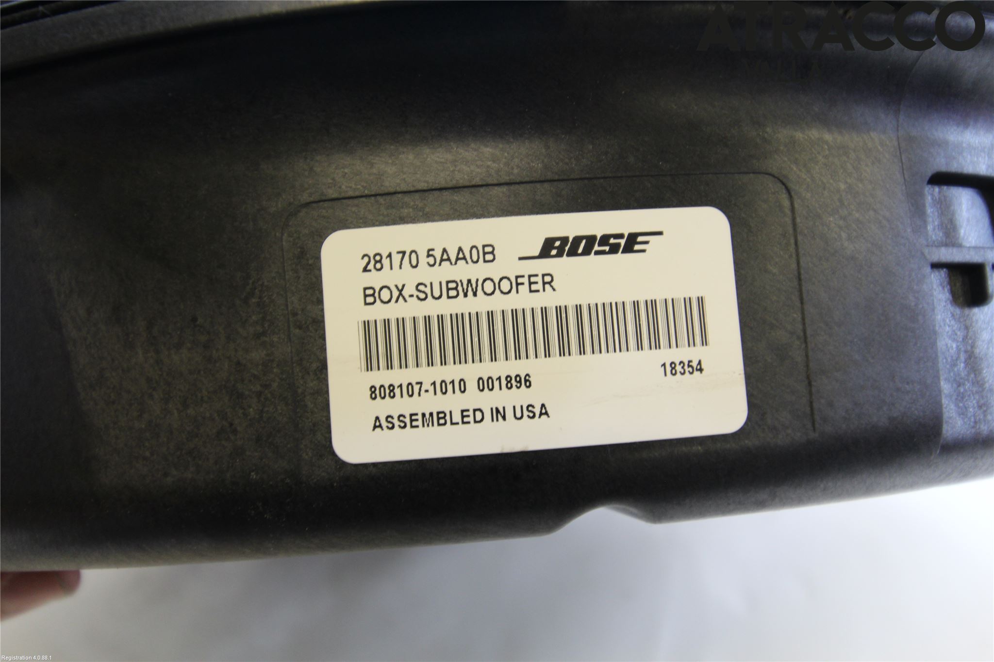 Nissan QASHQAI 17-21 Högtalare