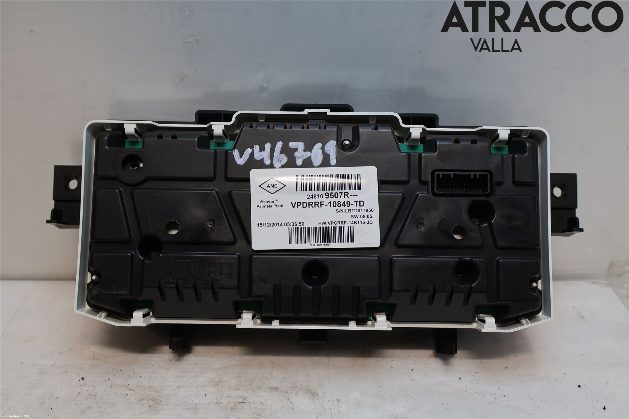 Opel VIVARO 15-19 Instrument Komb