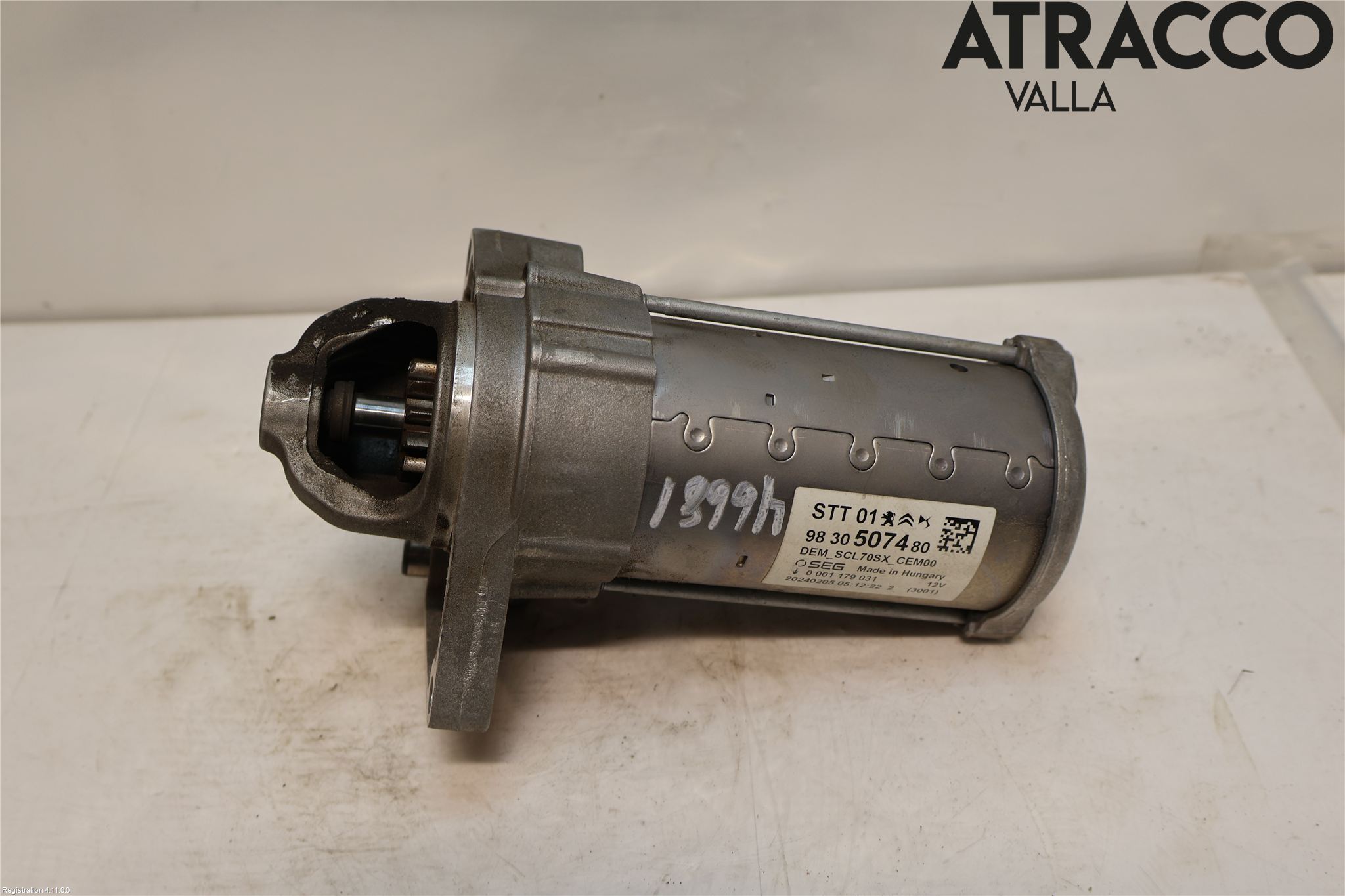 Peugeot 5008 17-24 Startmotor