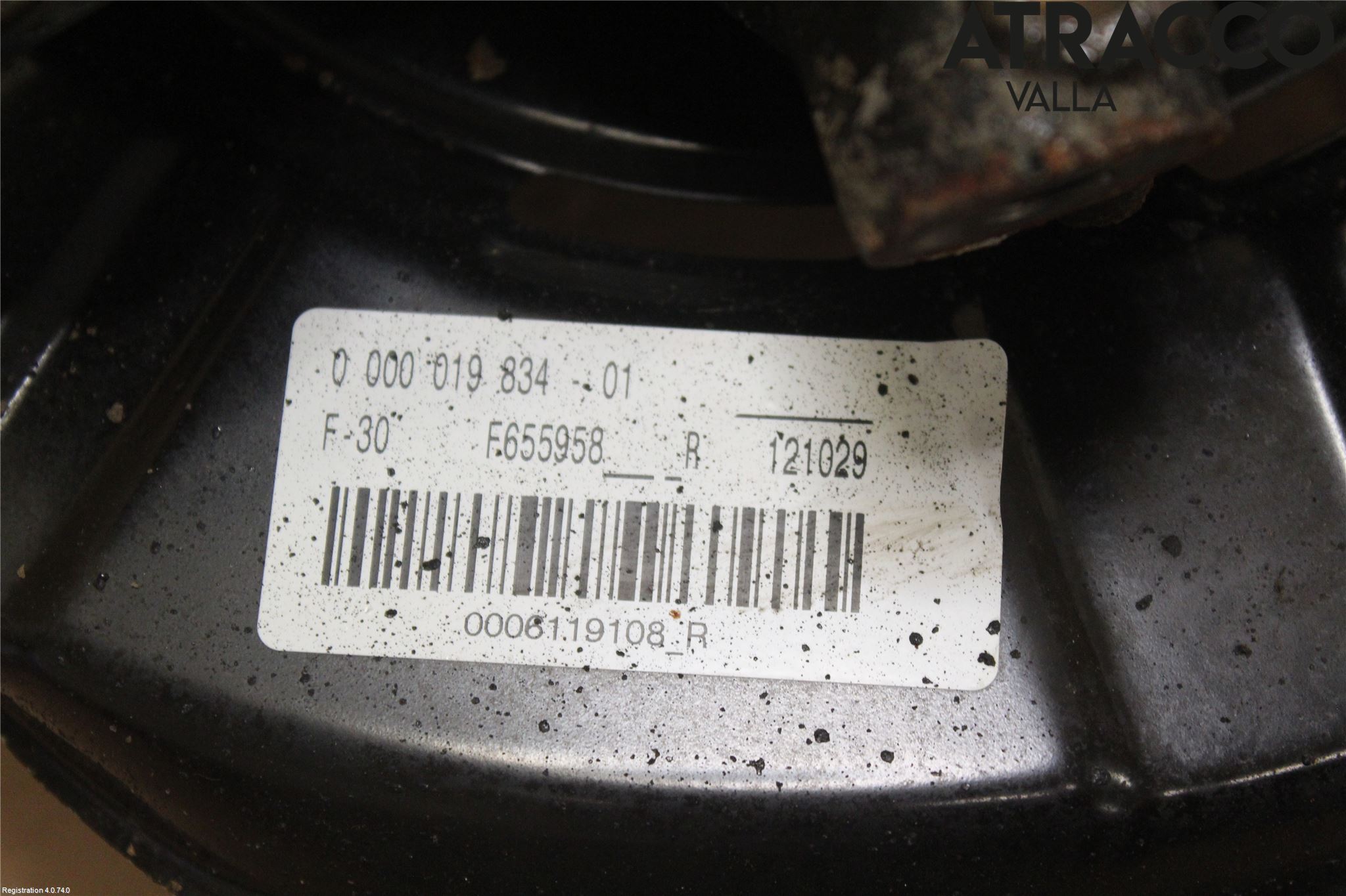BMW 3 F30/F31/F80 12-19 Hjullagerhus-Spindel Hö B