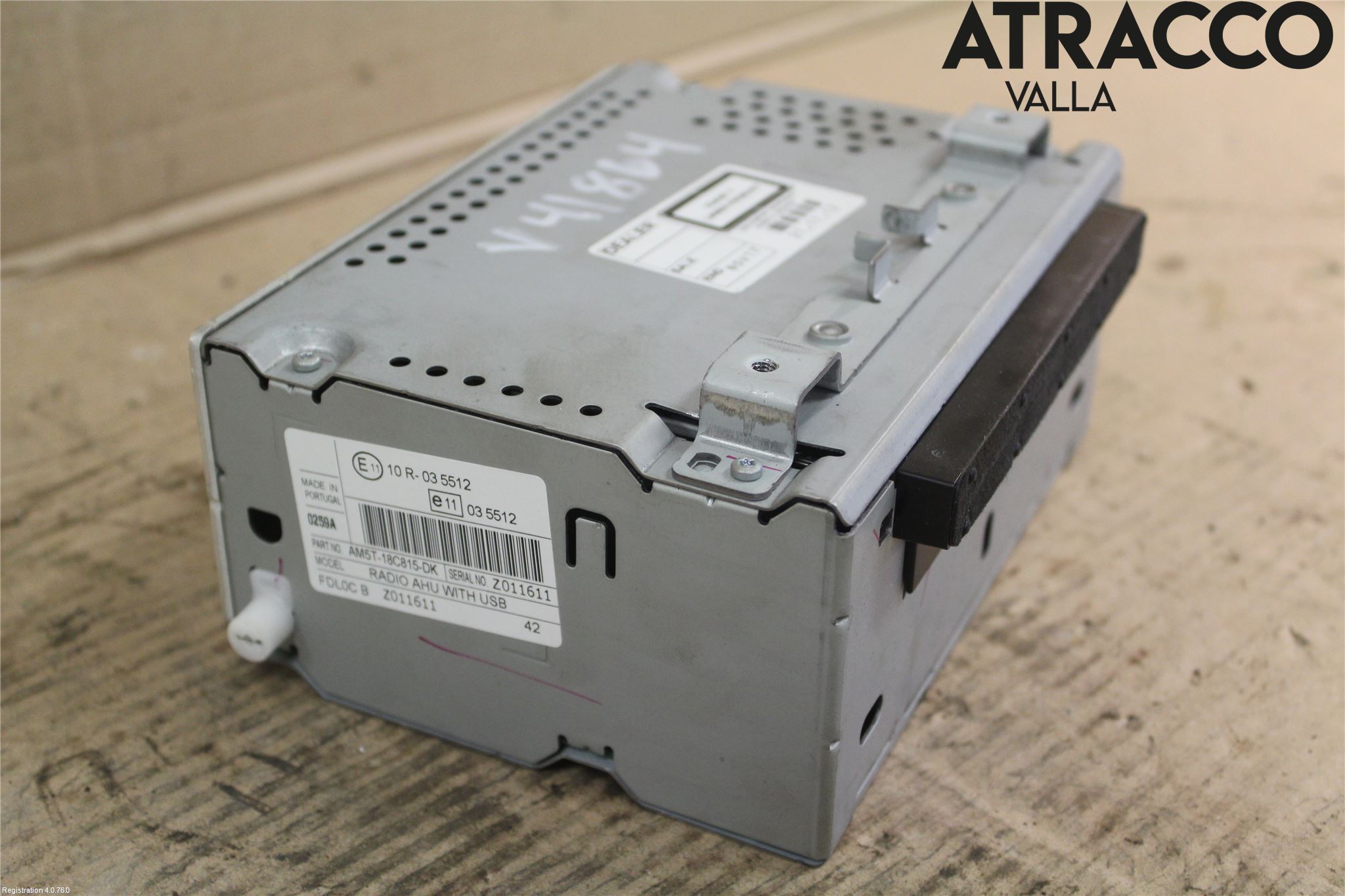 Ford FIESTA 13-17 Cd Radio - Multimediapanel