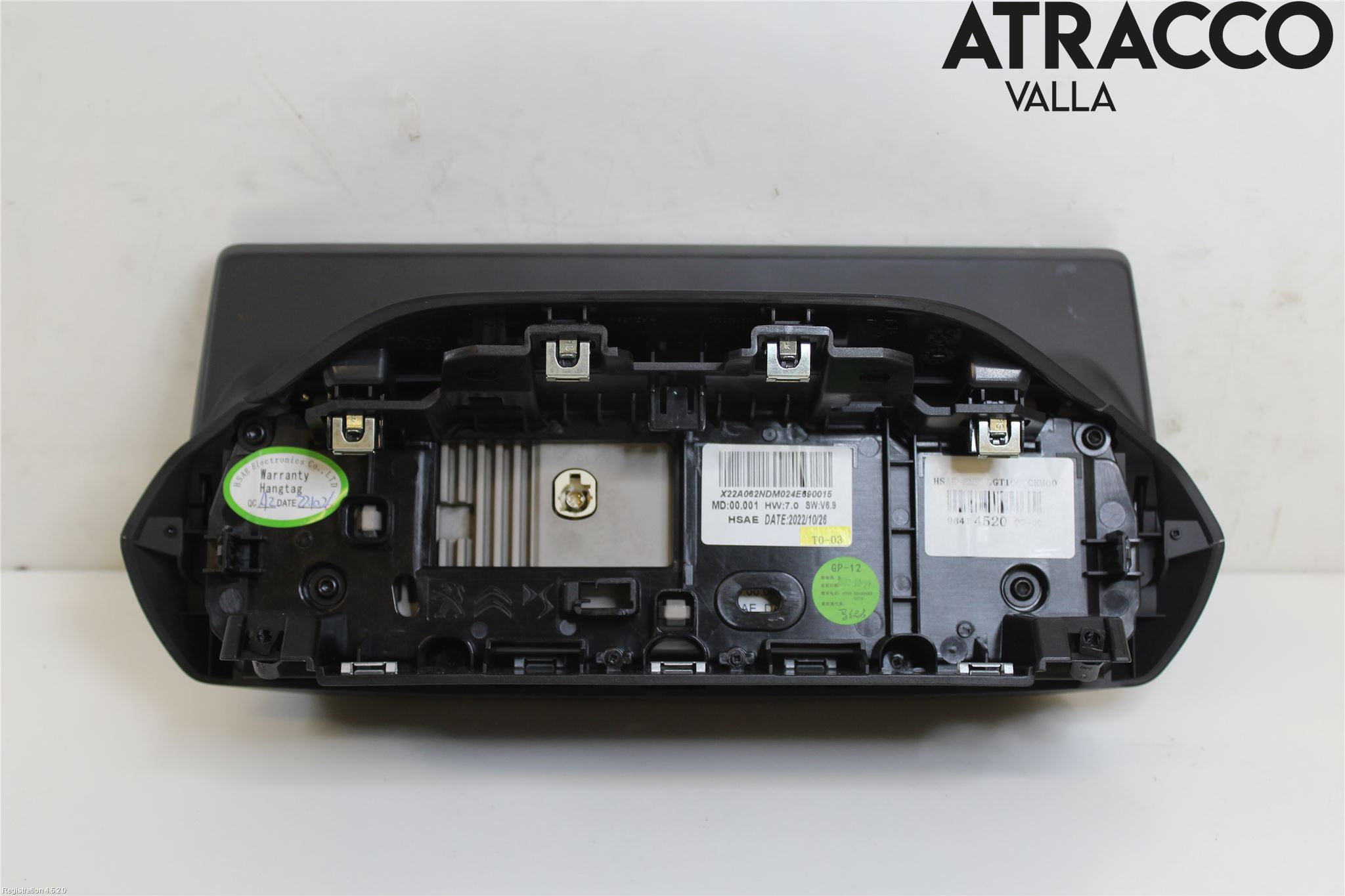 Peugeot 2008/E-2008 20- Multifunktionsdisplay