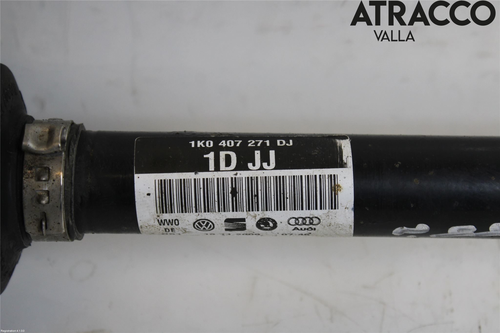 Volkswagen VW GOLF PLUS/CROSS GOLF 04-14 Drivaxel Fram Vänster