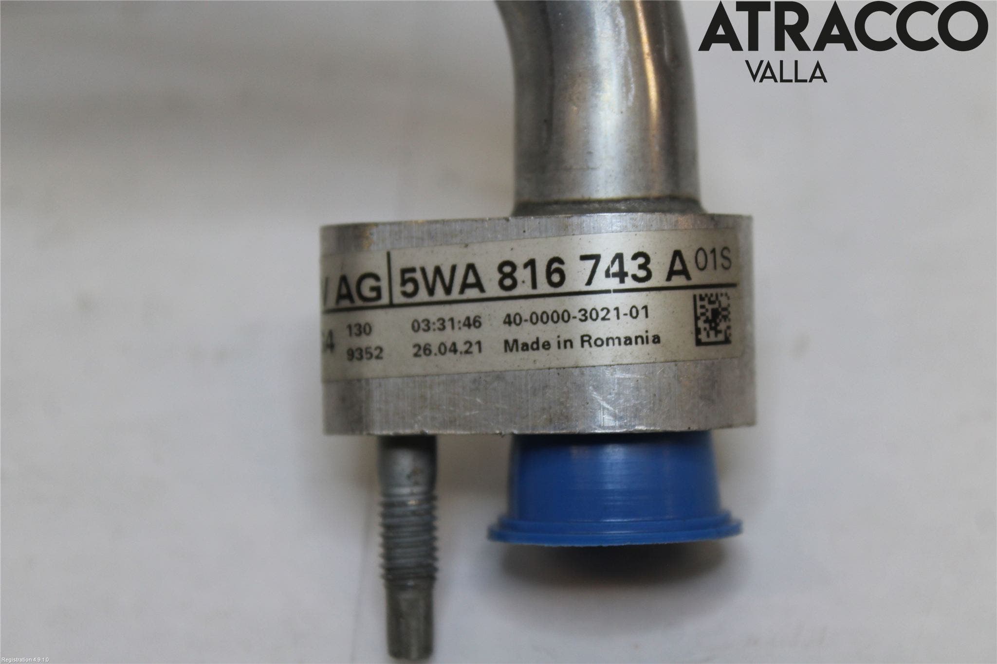 Volkswagen VW T-ROC 18- Ac Slang-Rör