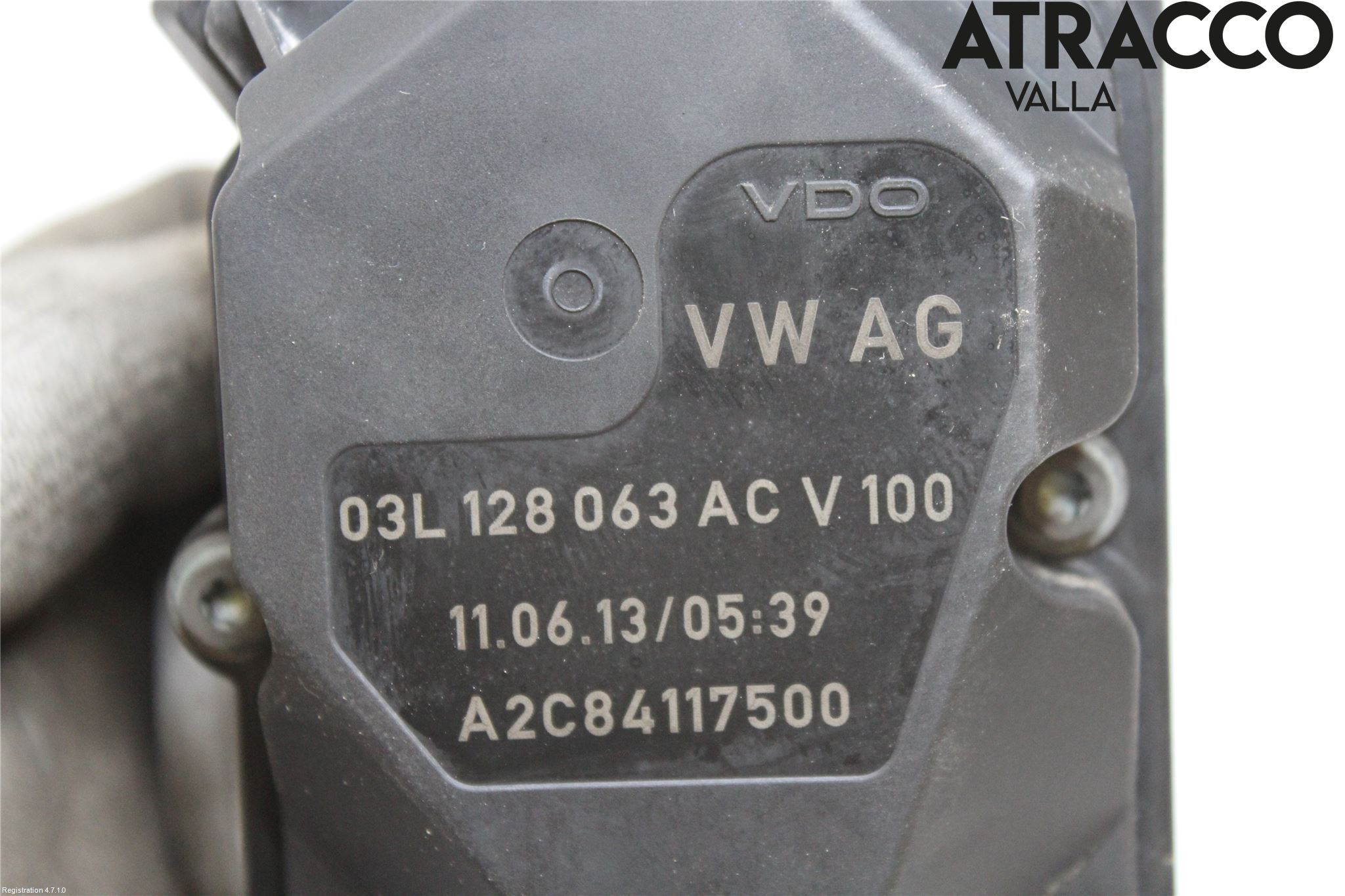 Audi A4 12-15 Injspjällhus