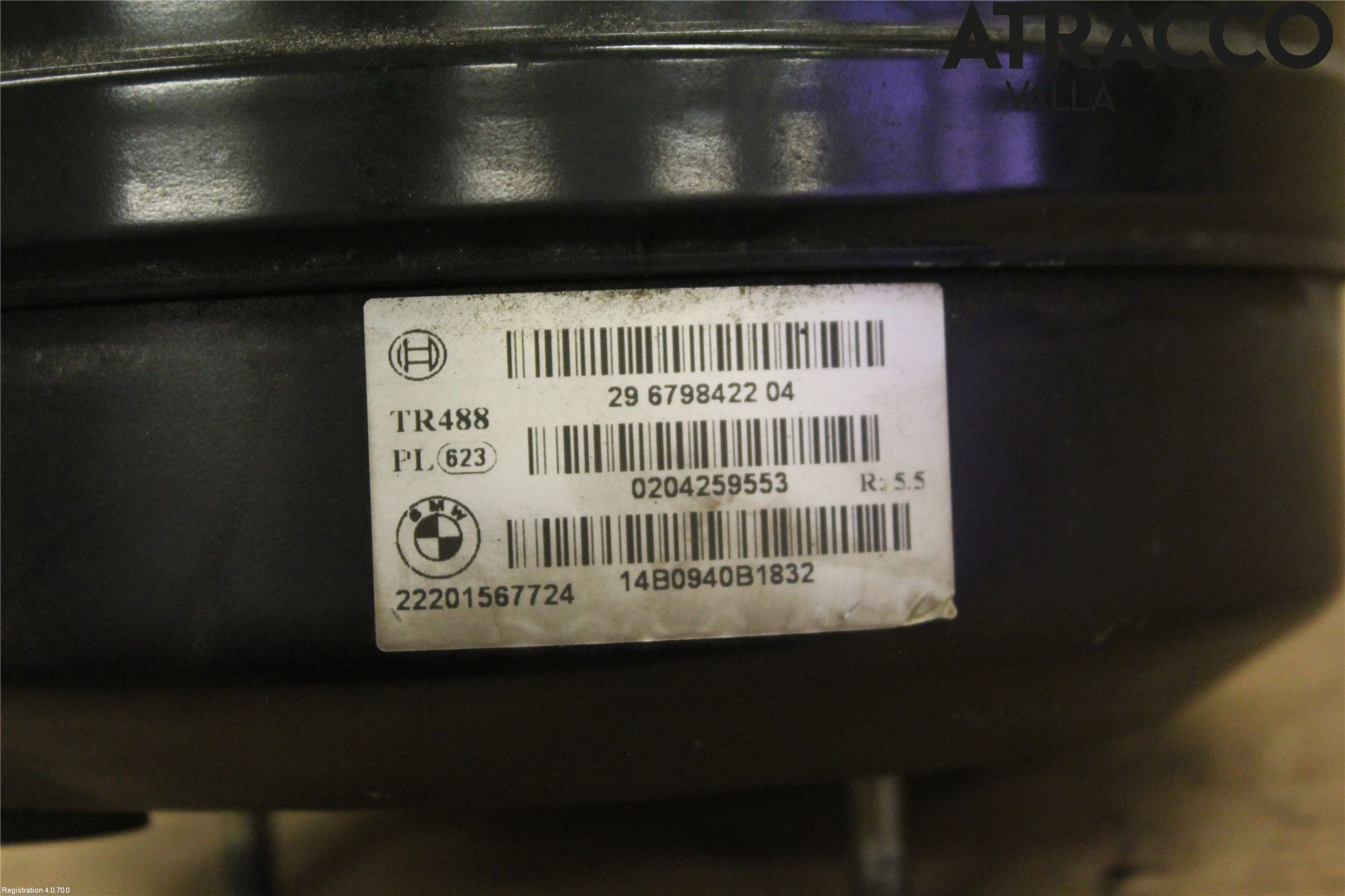 BMW 3 F30/F31/F80 12-19 Bromsservo