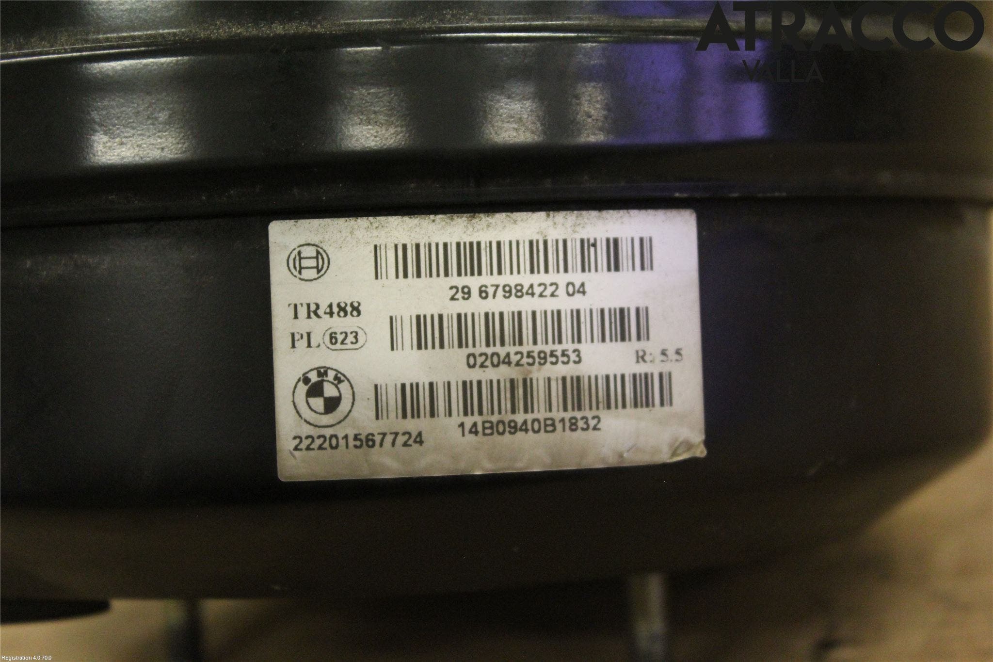 BMW 3 F30/F31/F80 12-19 Bromsservo