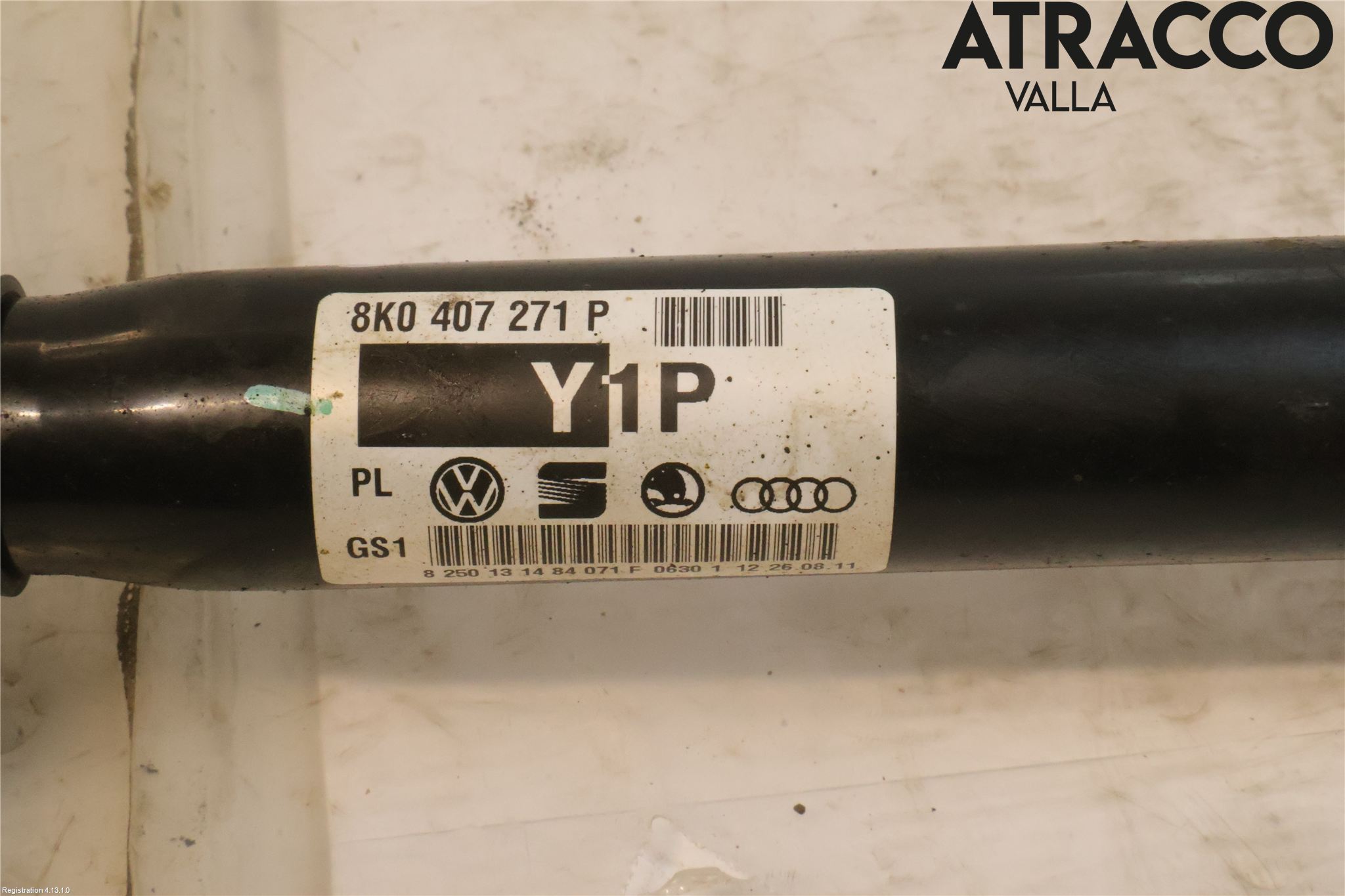 Audi A5 07-16 Drivaxel Bak Vänster