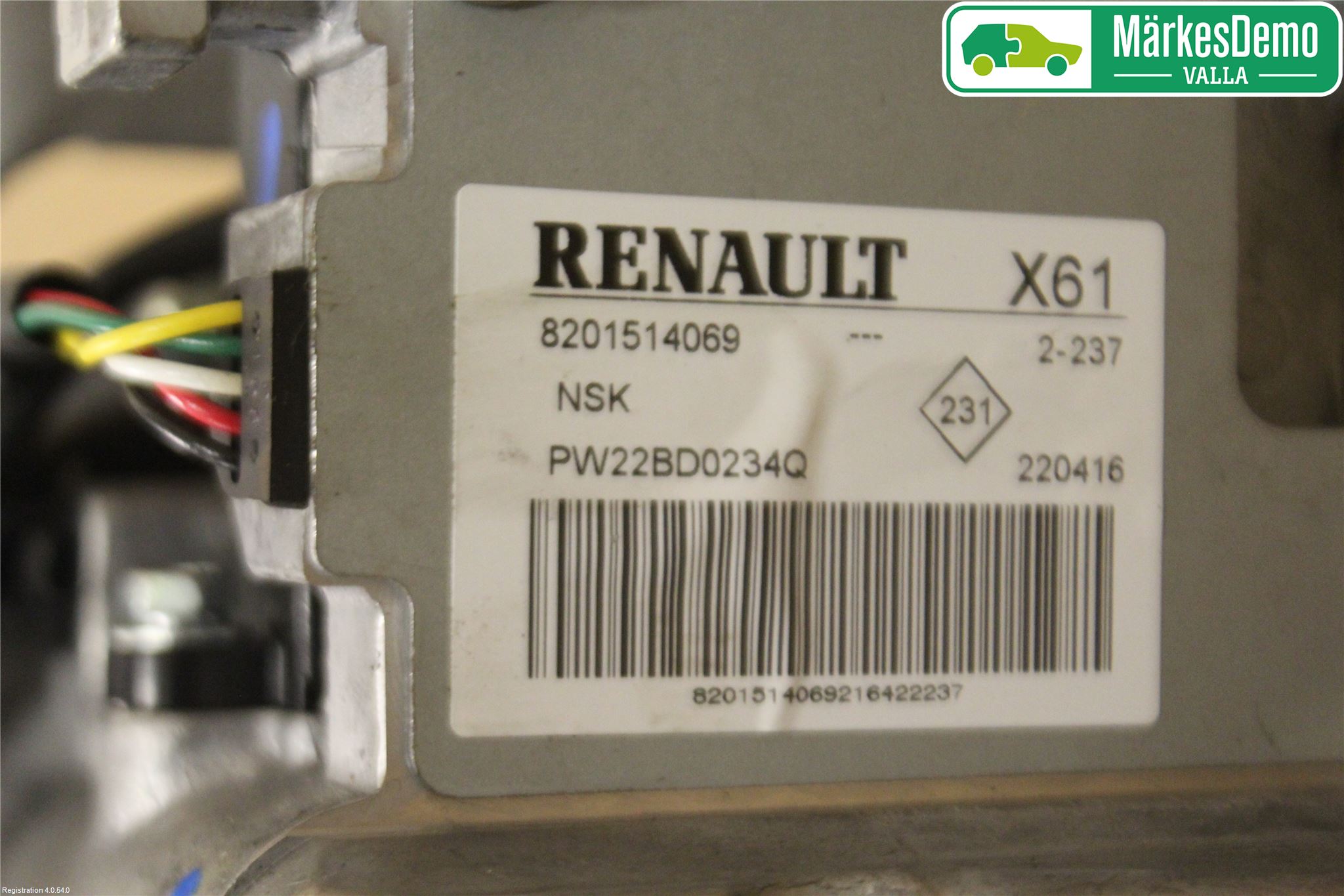 Mercedes-Benz MB CITAN (W415) 13-21 Rattaxelagg Med Inb Servo