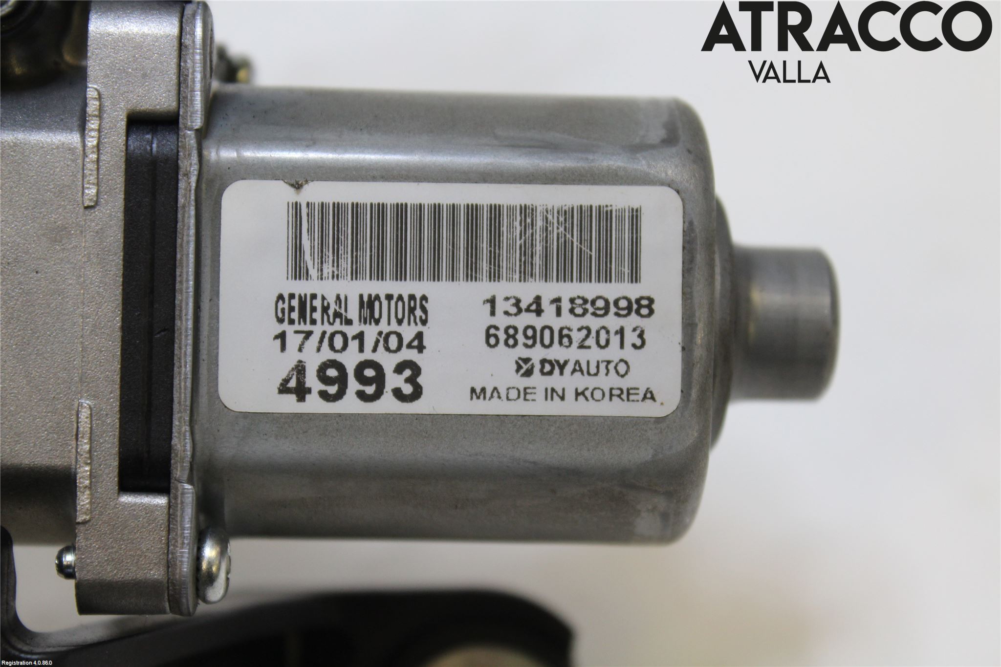 Opel ASTRA K 16-22 Torkarmotor Baklucka