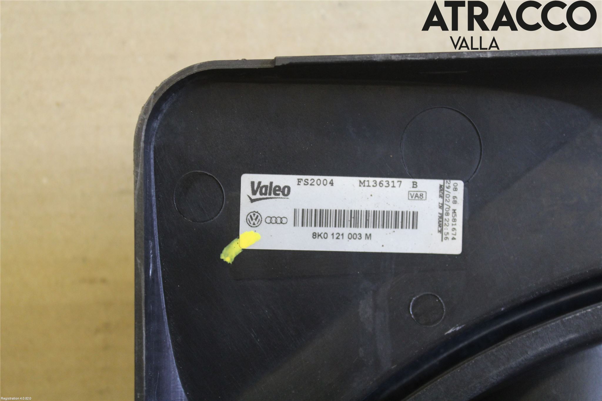 Audi A5 07-16 Kylfläktkåpa