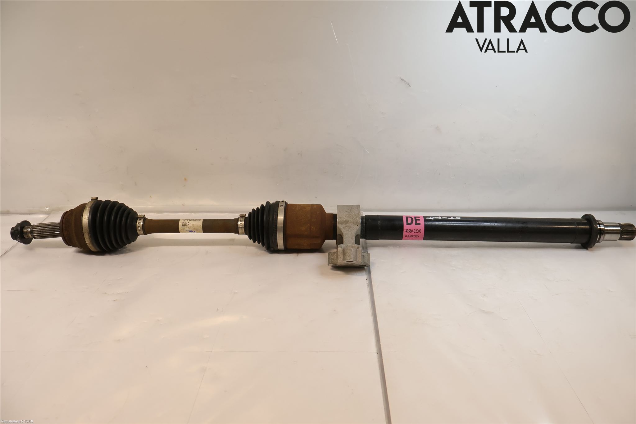 Kia NIRO (DE) 17-22 Drivaxel Fram Höger