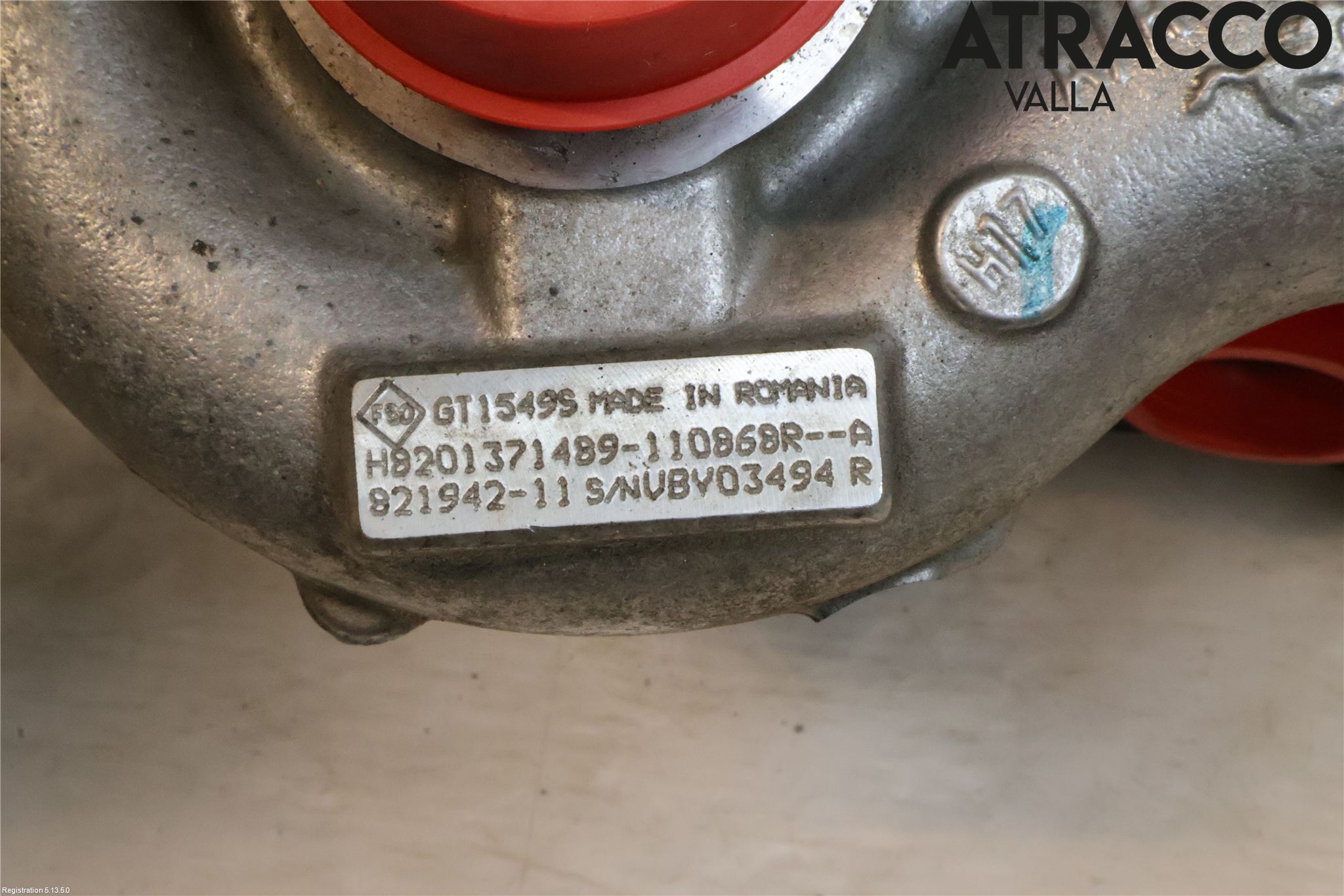 Renault TRAFIC/E-TECH 15- Turboaggregat