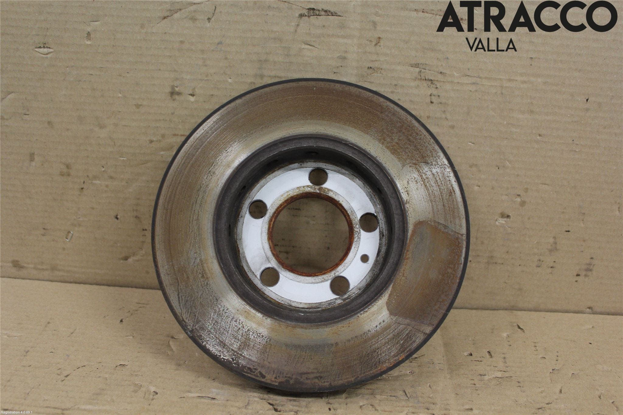 Volkswagen VW POLO 10-17 Bromsskiva Fram