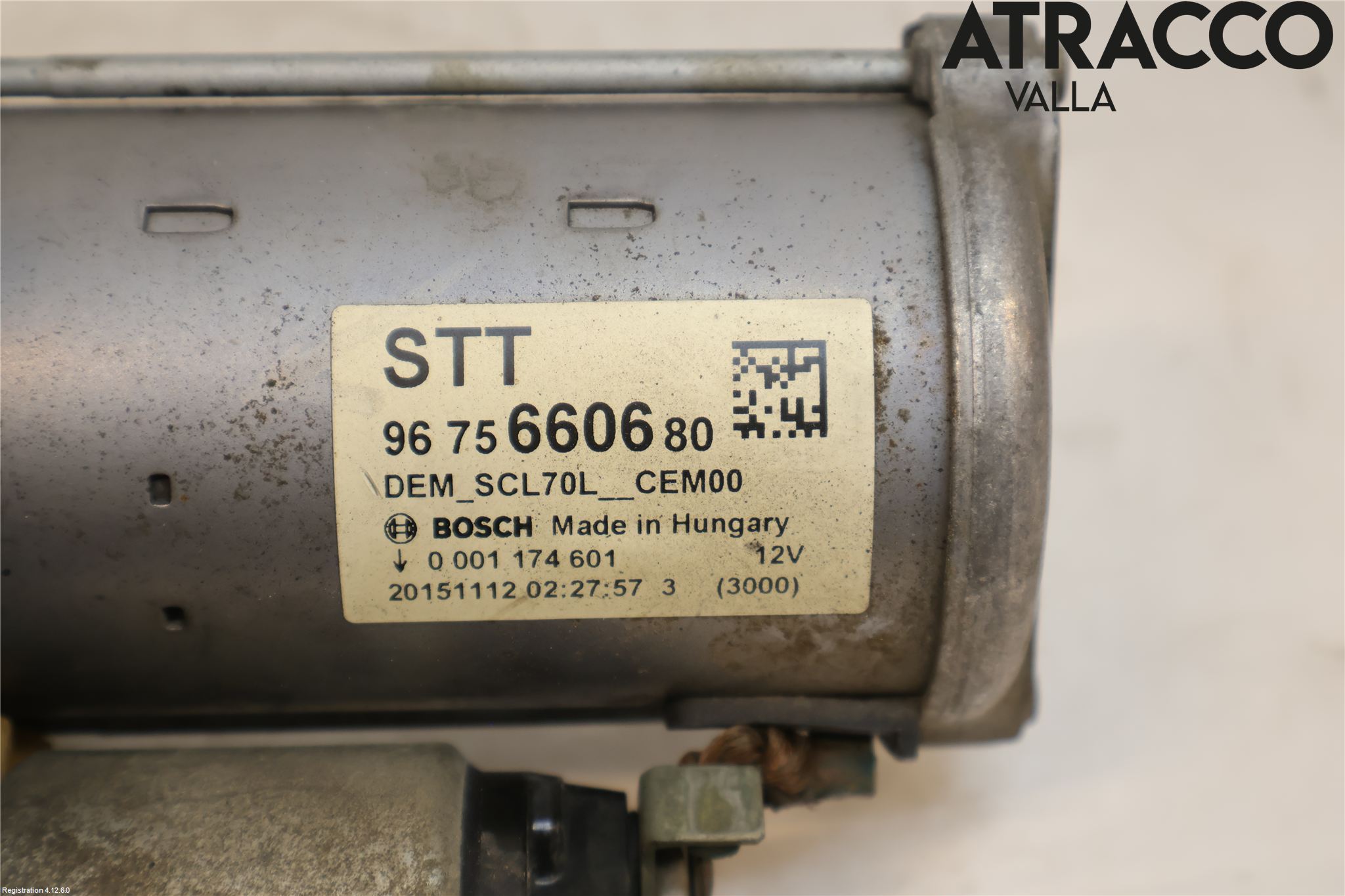 Citroen BERLINGO 08-18 Startmotor Diesel