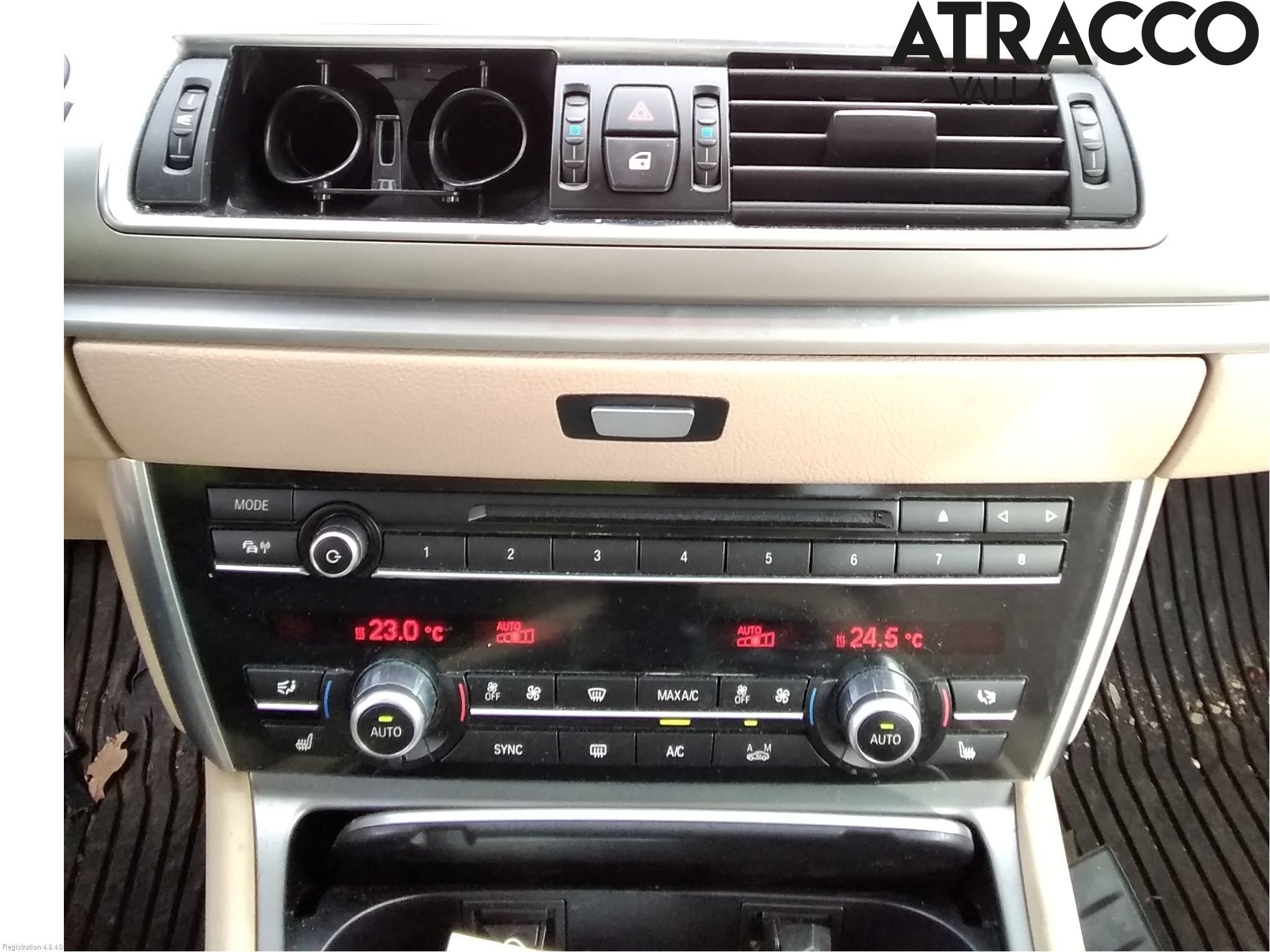 BMW 5 F10/F11/F18 09-17 Ac Styrenhet Ac Manöveren