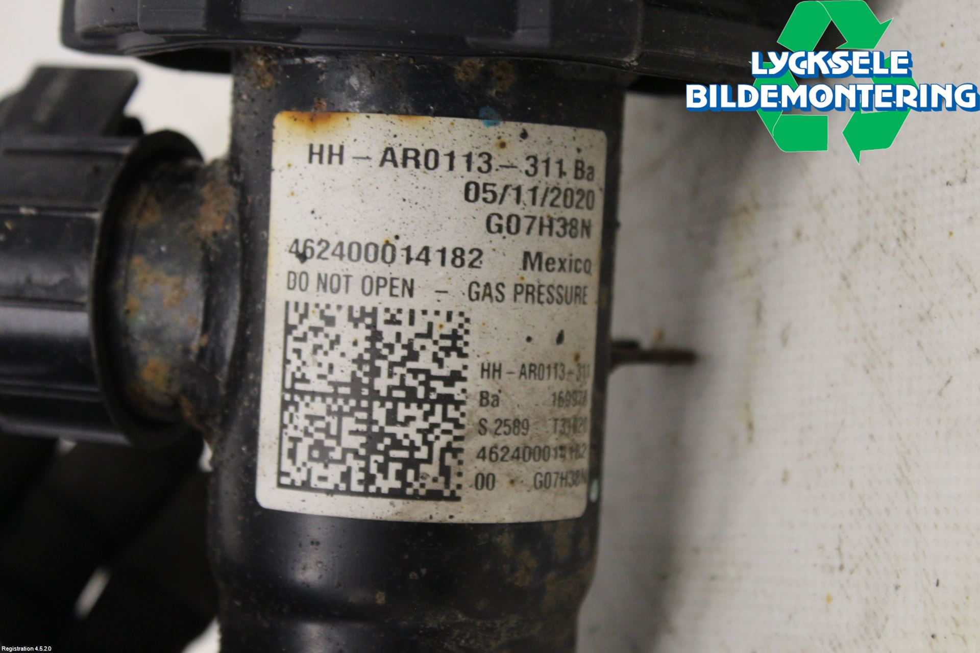 BMW X7 G07 19- Fjäderben Bak Vänster