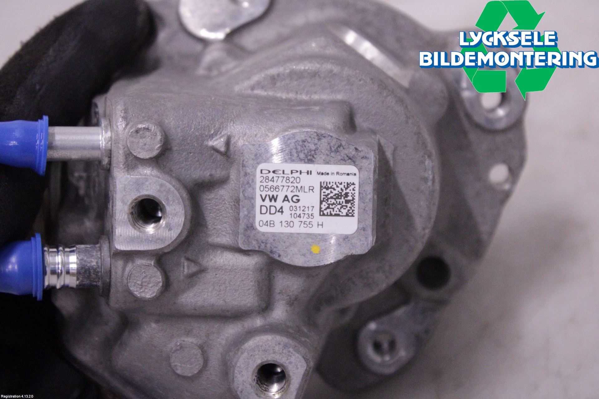 Audi A3/S3 8V 13-20 Bränsle Insppump Diesel