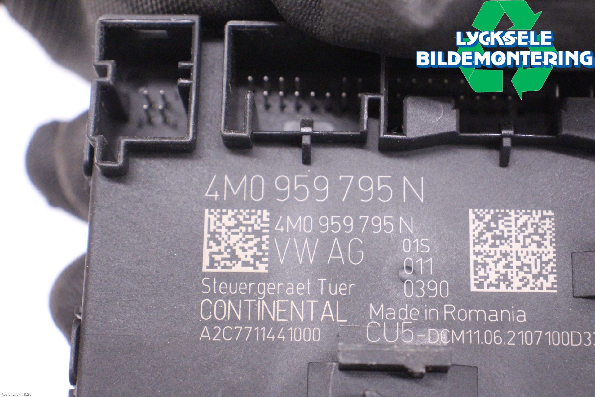 Audi E-TRON, S GE 19- Styrenhet Dörr